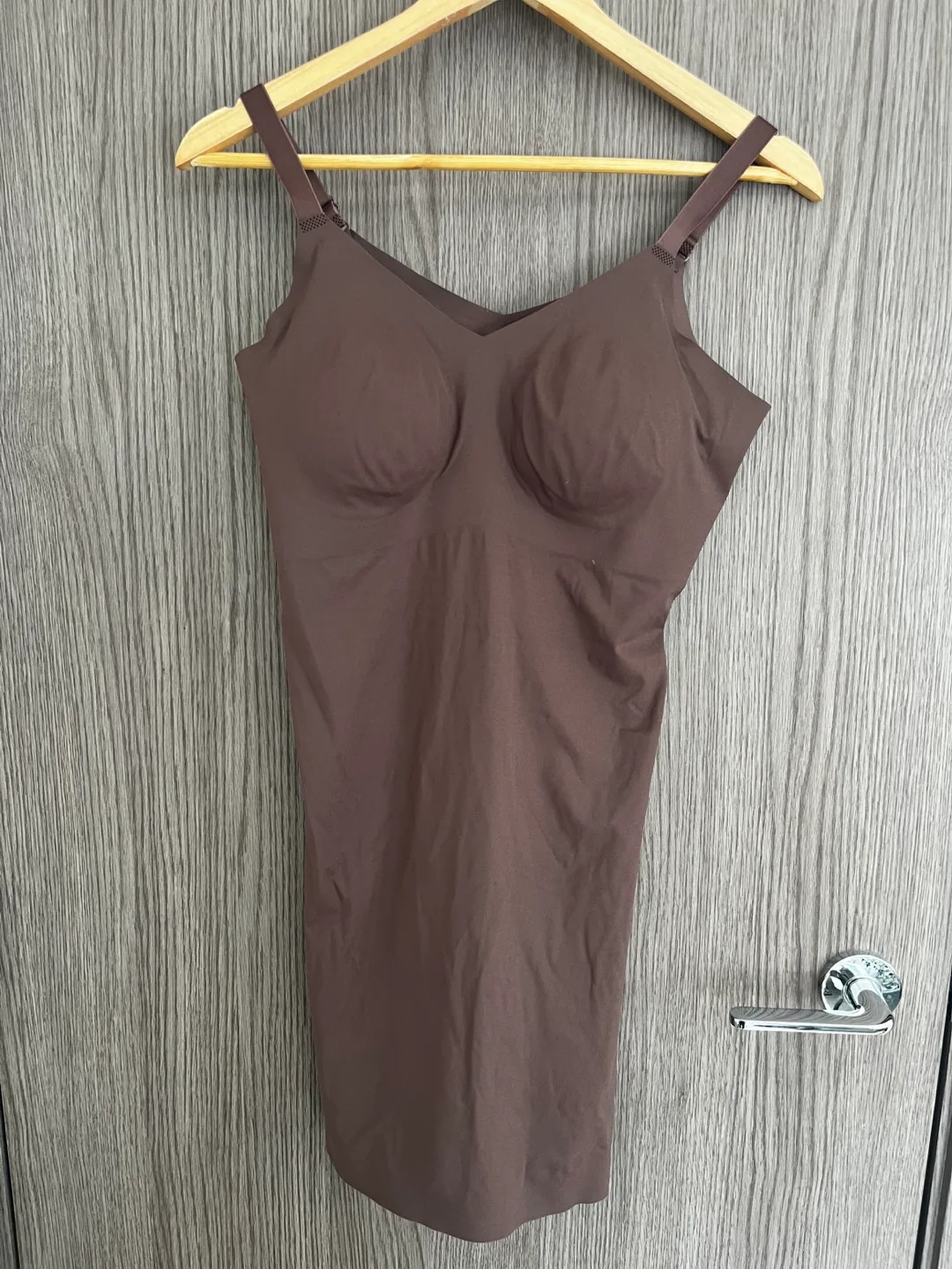 Knix Brown shapeware dress- Size L thumbnail