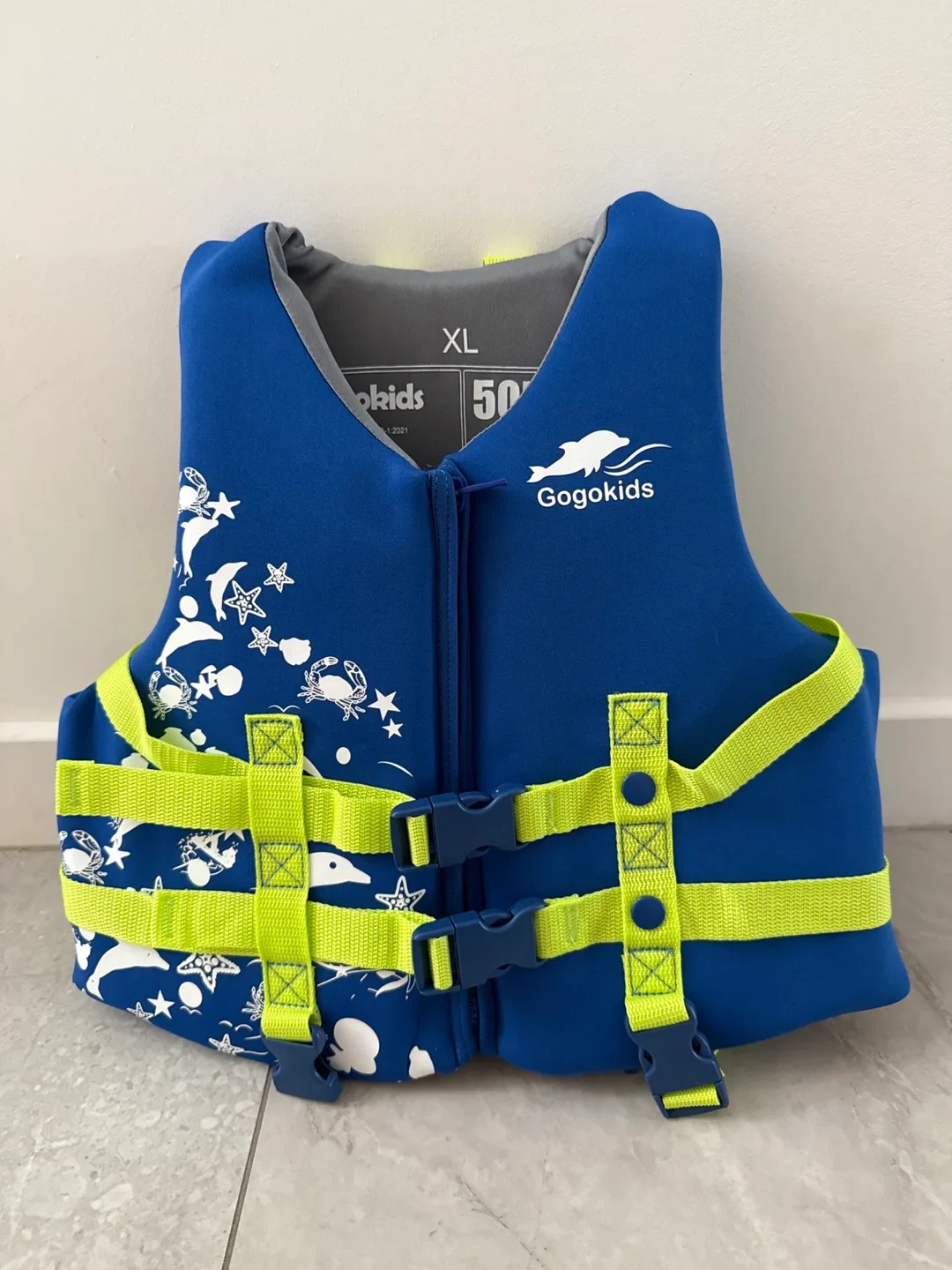 Gogokids XL Life Vest - Blue thumbnail