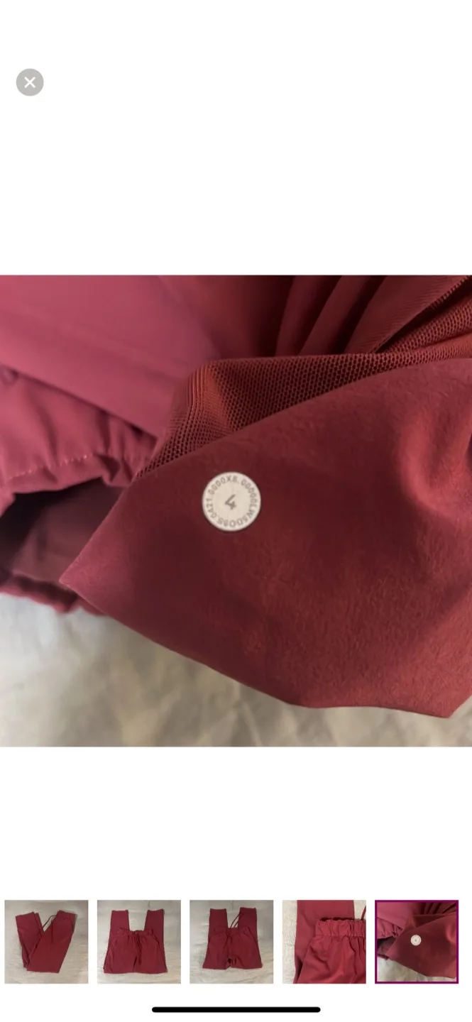 Lululemon Keep Moving Stretch Luxtreme High-Rise Pant - size 4 image indicator(8)