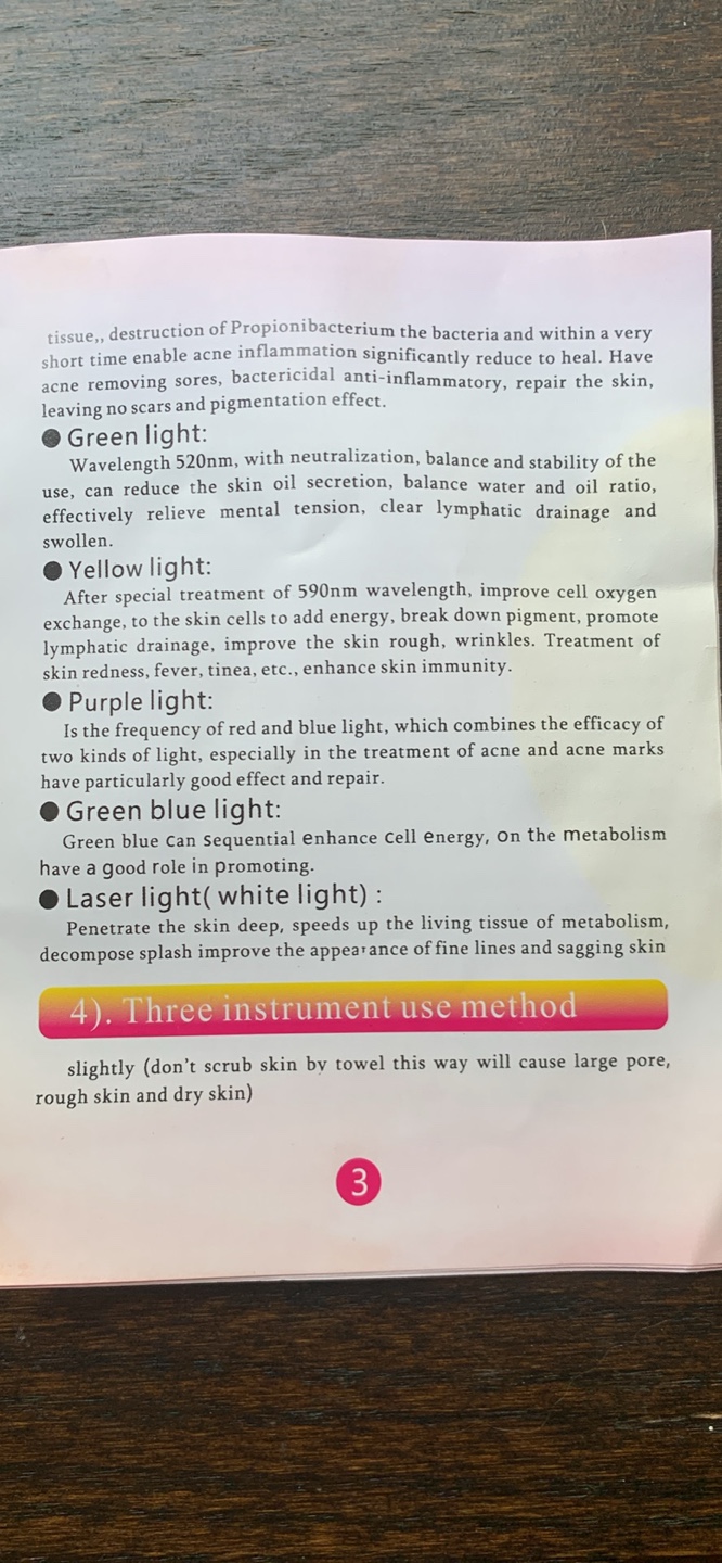 LED Light Therapy Facial Mask - photo 5