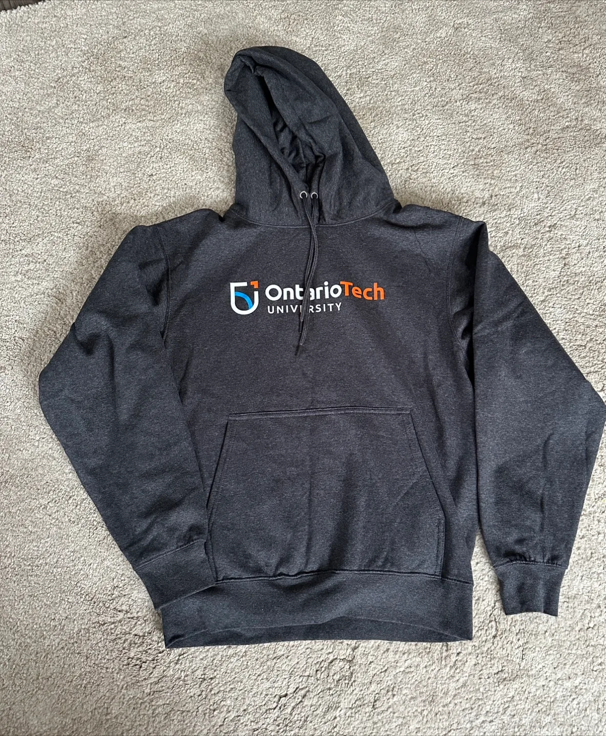 Ontario Tech University Hoodie - Grey thumbnail