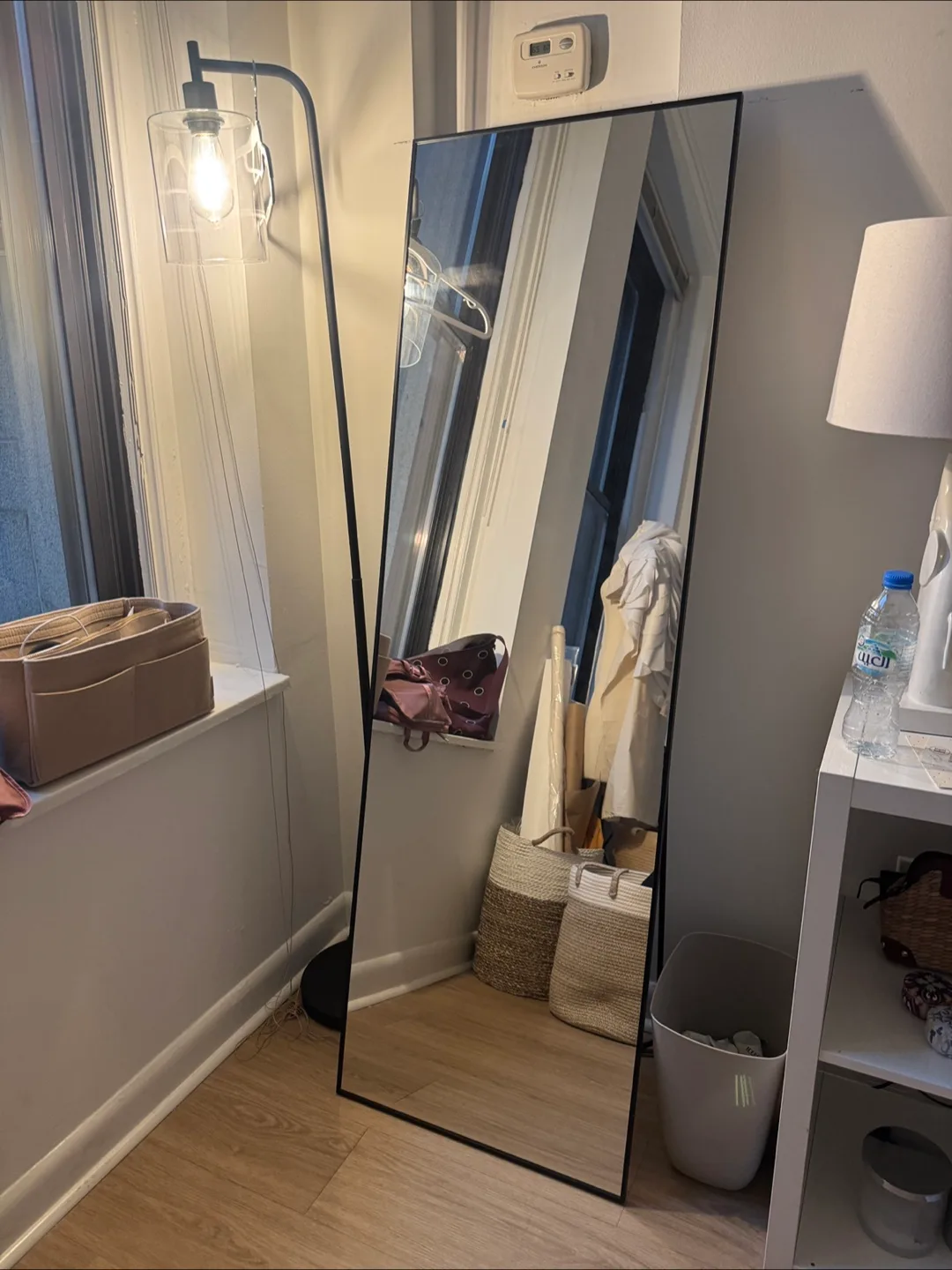 Full Length Black Frame Mirror thumbnail