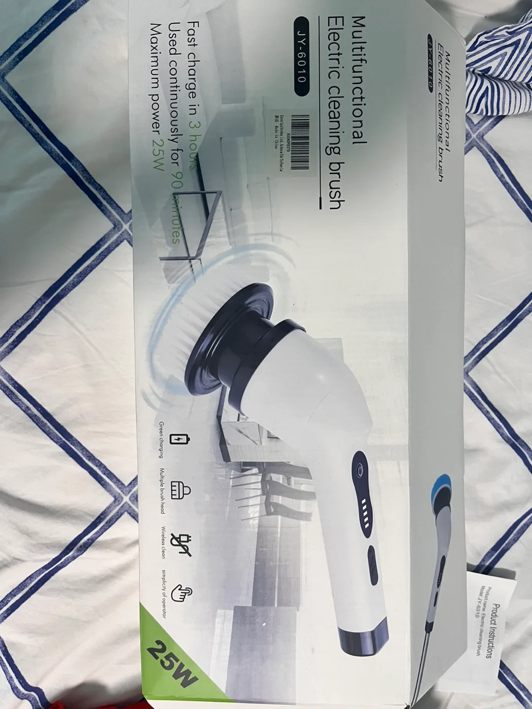 Multifunctional Electric Cleaning Brush JY-6010 thumbnail