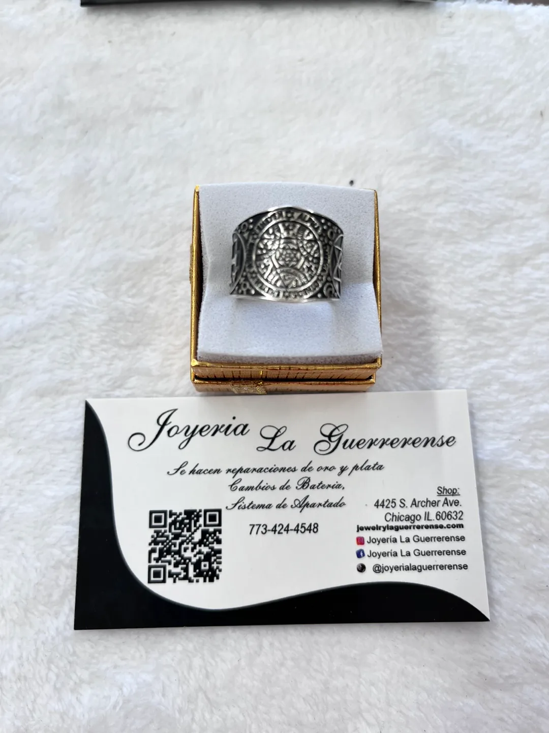 Silver Ring - Joyeria La Guerrerense image indicator(4)