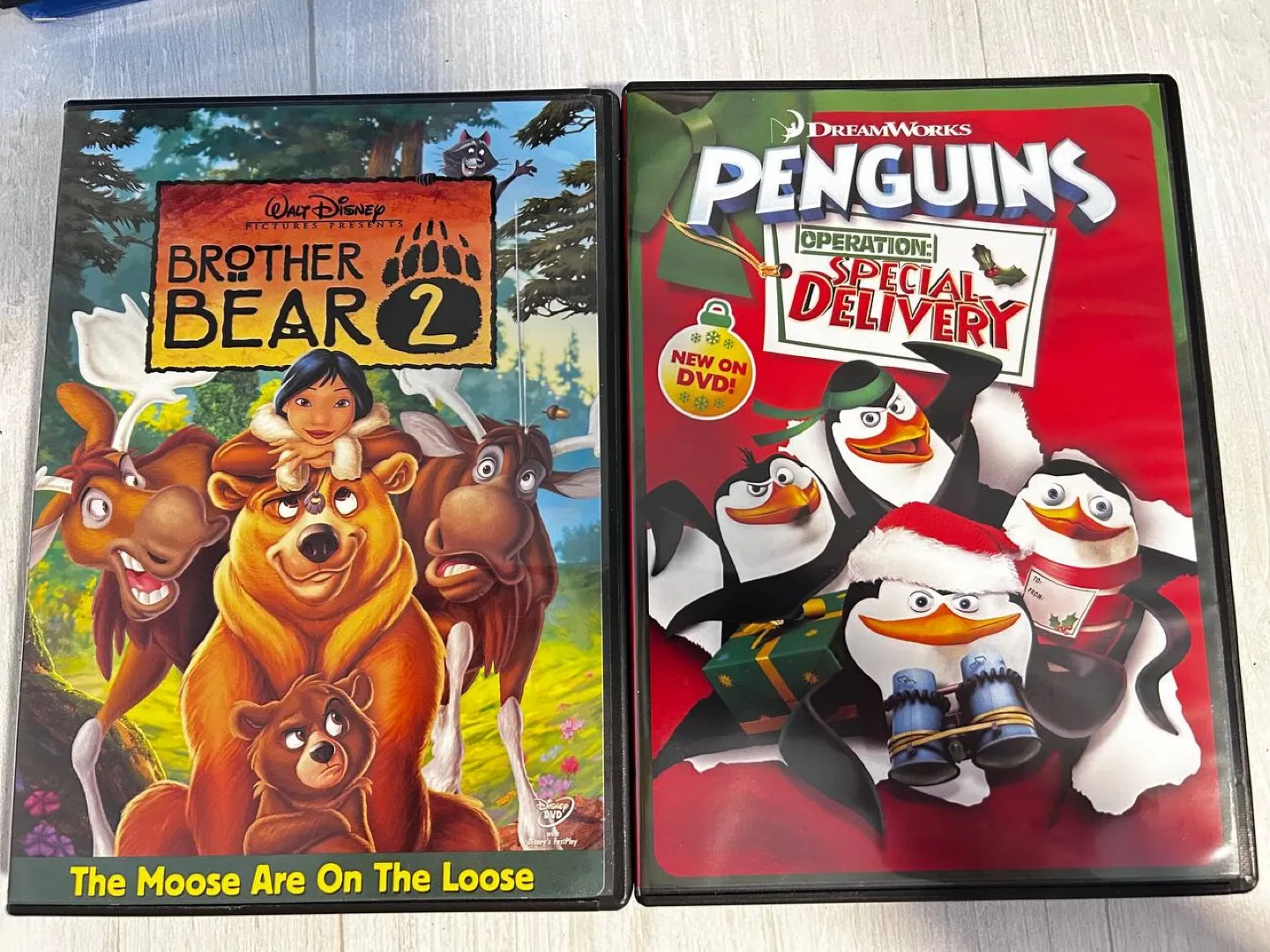 Brother Bear 2 and Penguins DVD thumbnail
