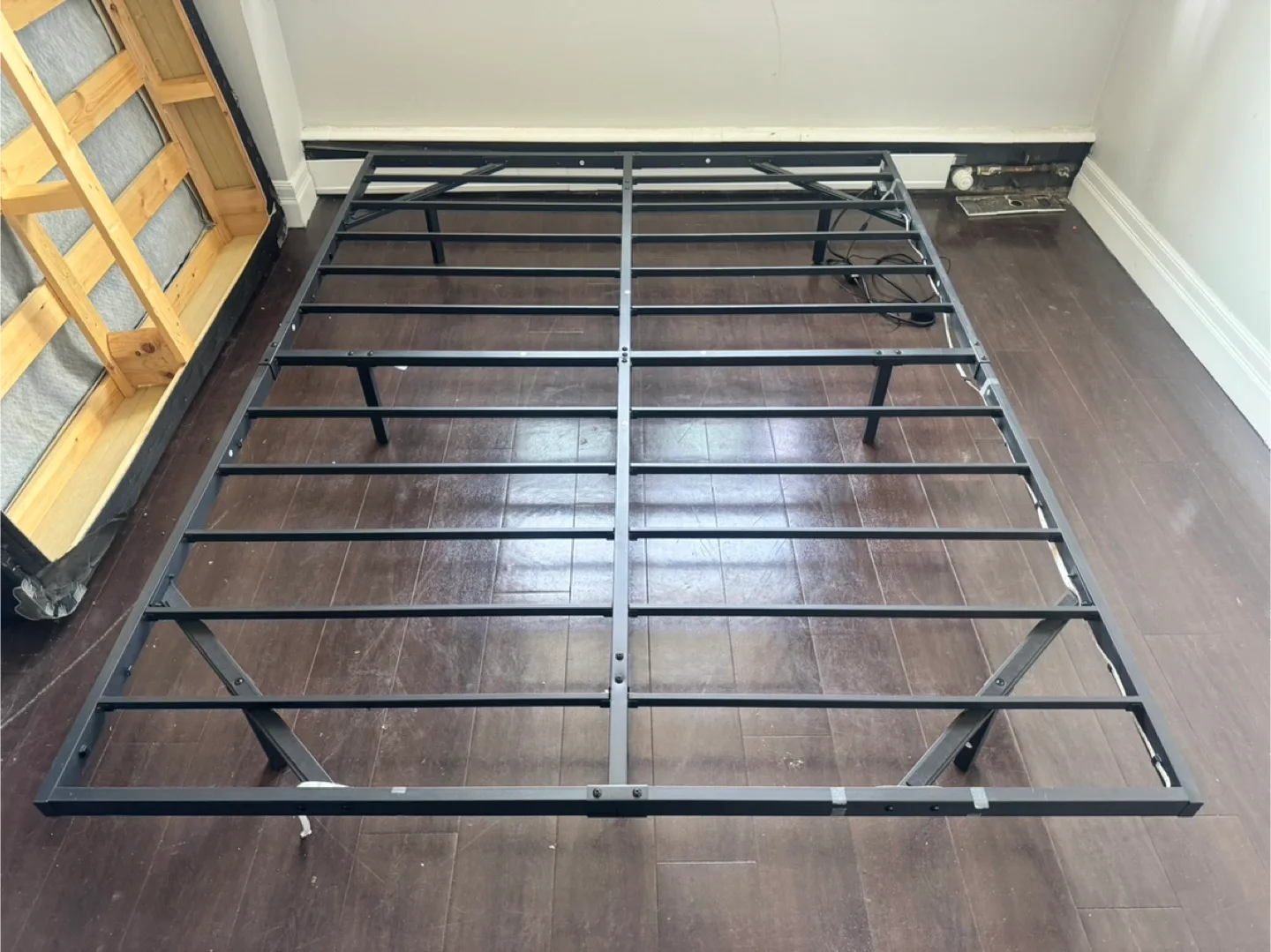 Metal Bed Frame with USB & Plug in Ports (Delivery Available)