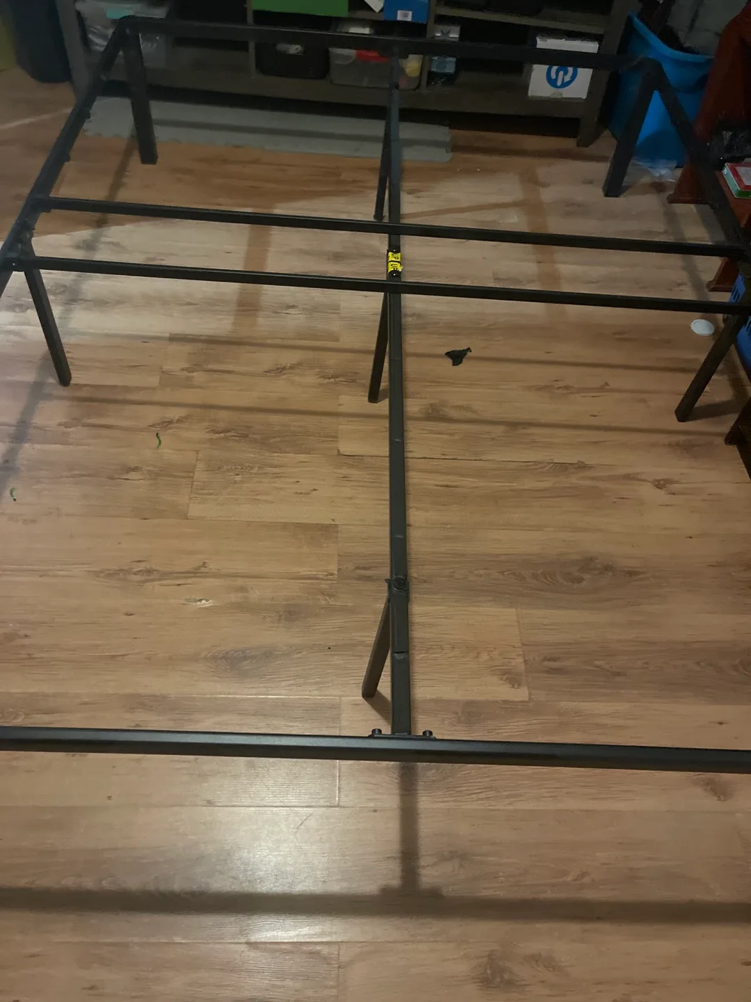 Queen metal frame with slats thumbnail