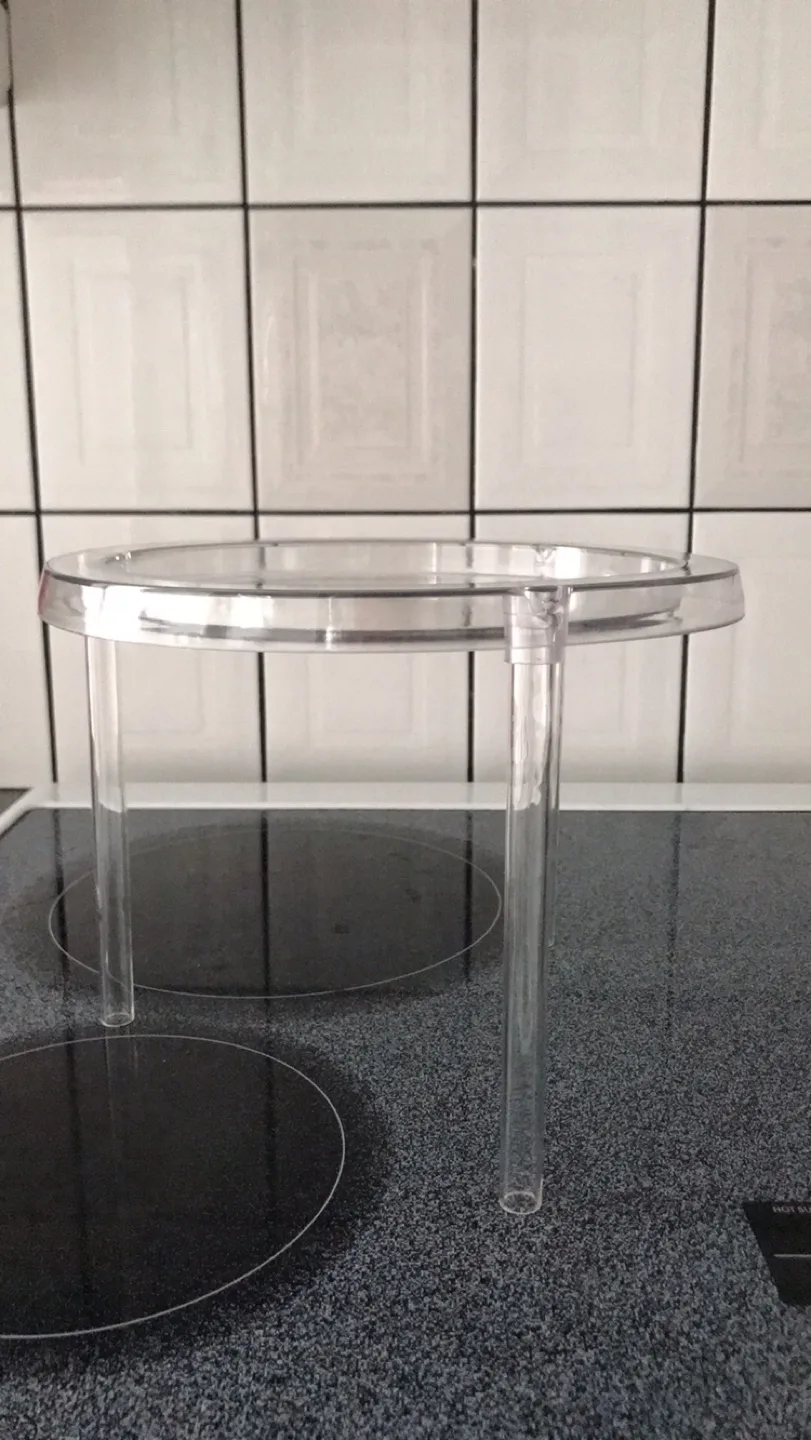 🇨🇦Clear Acrylic Display Stand - 8 inch diameter thumbnail