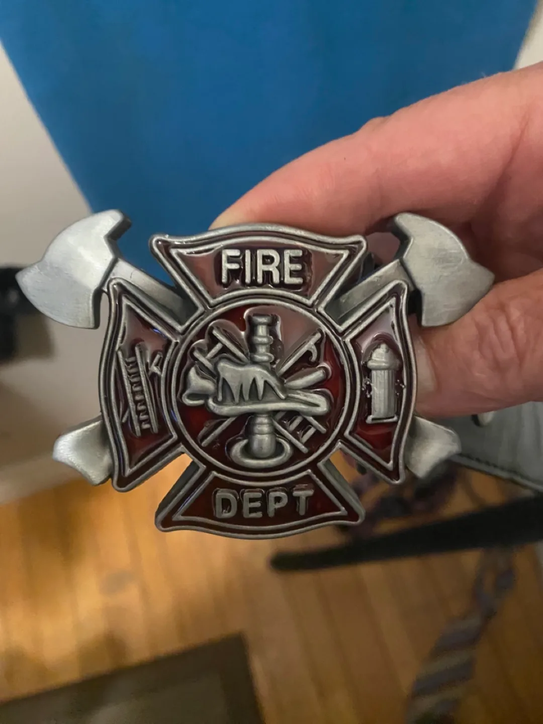 Fire Dept Belt Buckle thumbnail