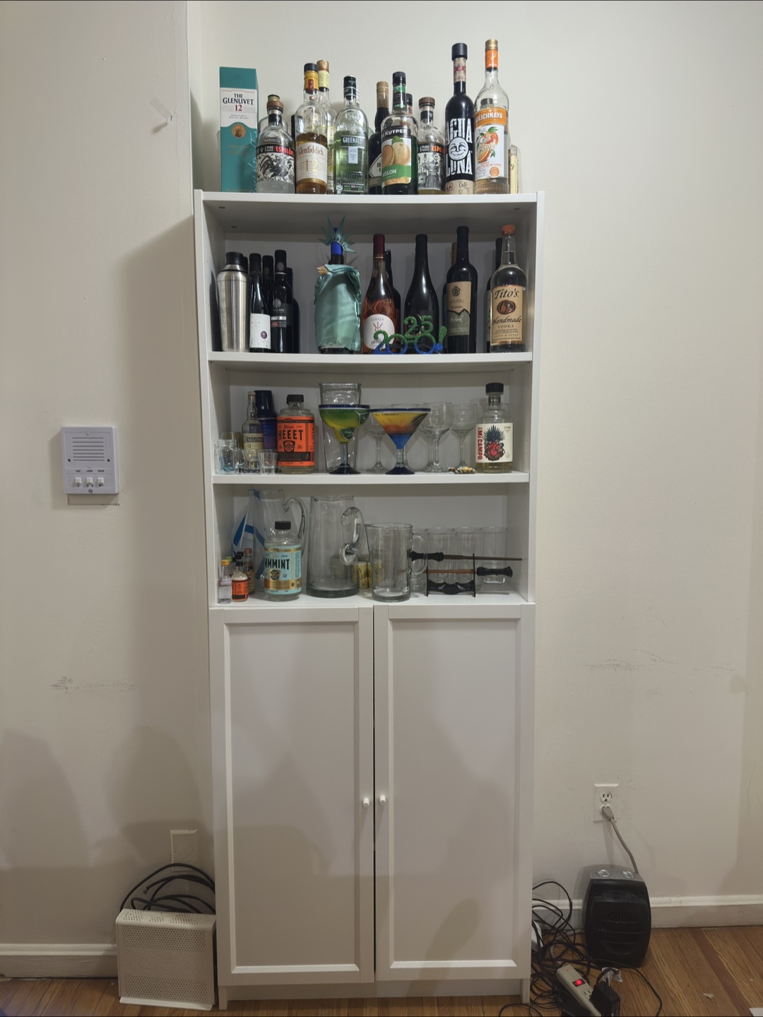 IKEA BILLY Bookcase White 31 1/2x11x79 1/2"