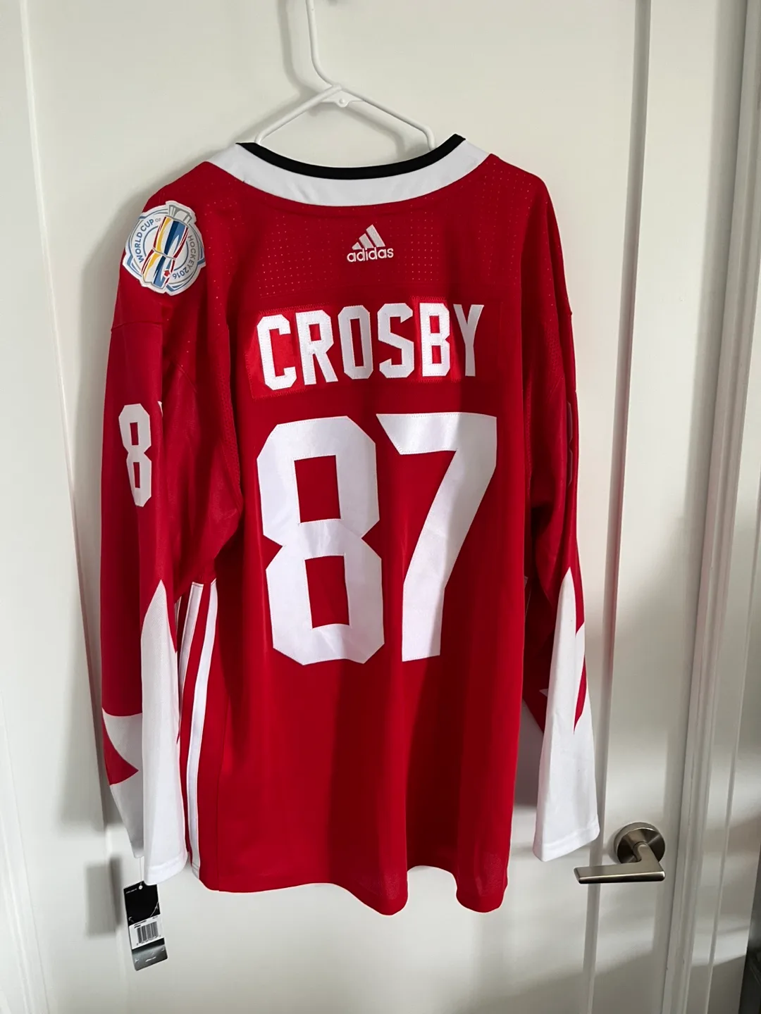 Adidas Team Canada Crosby 87 World Cup Hockey Jersey XL thumbnail