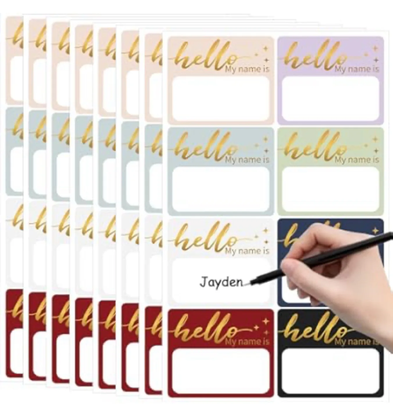 Hello My Name Is Stickers thumbnail