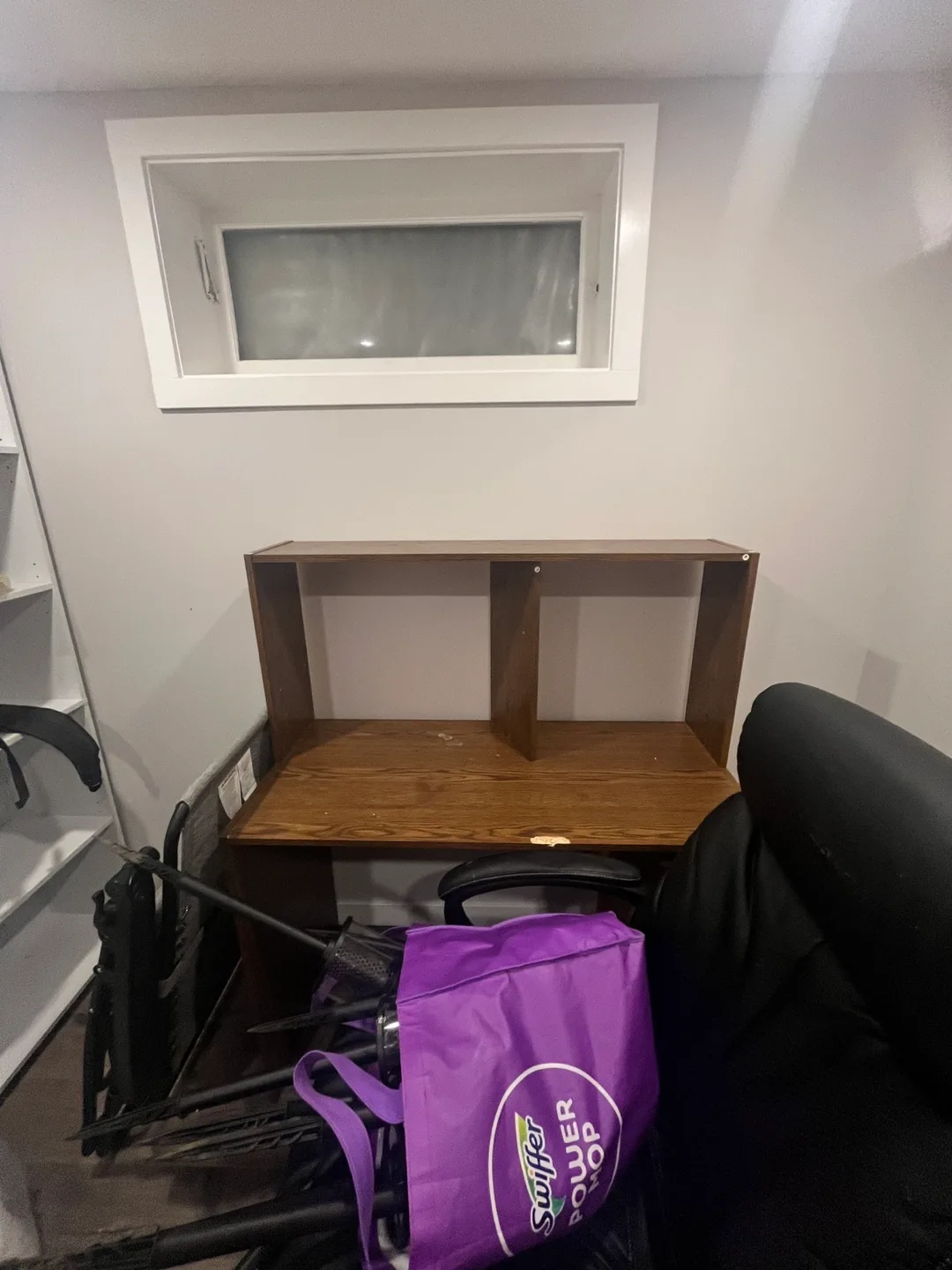 Wooden Desk with Hutch thumbnail
