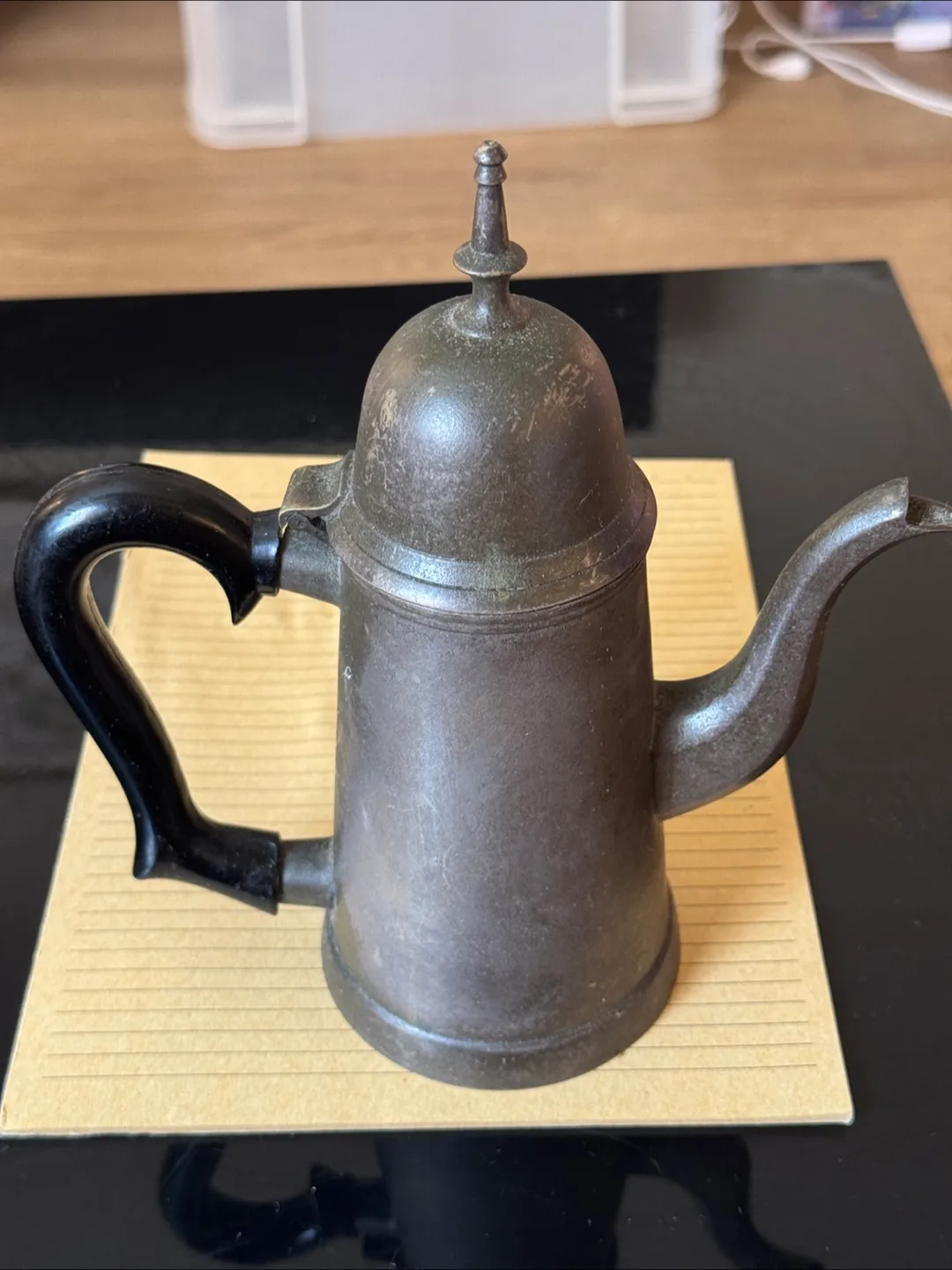 Vintage Brass Coffee or Teapot thumbnail