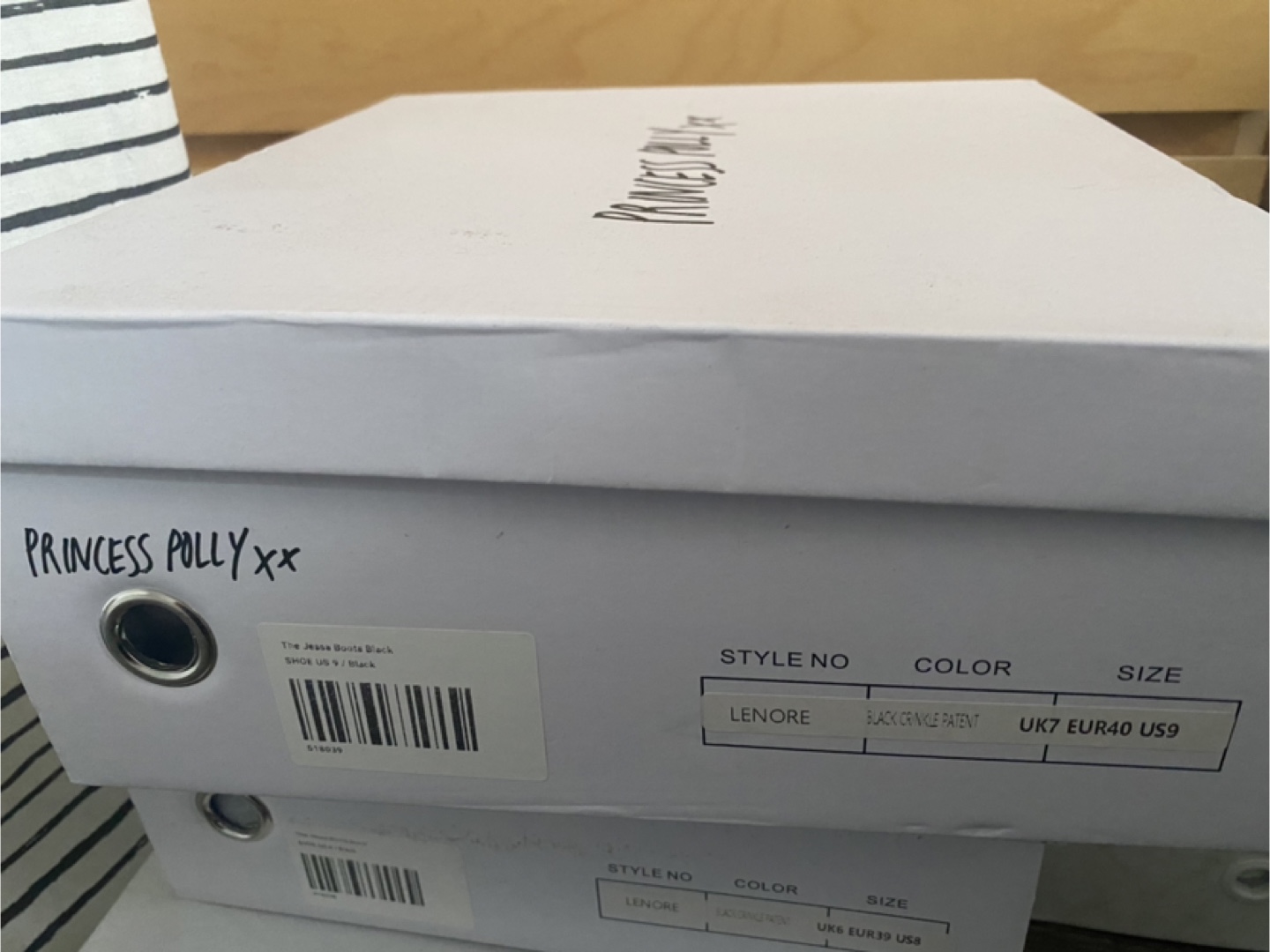 Princess Polly The Jesse Bootie - Size US 9