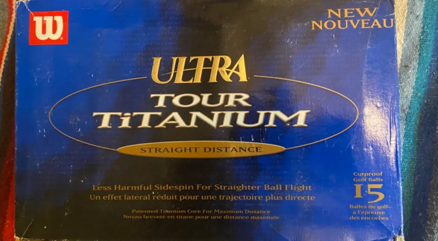15 Wilson Ultra Tour Titanium Golf Balls (15) image indicator(3)