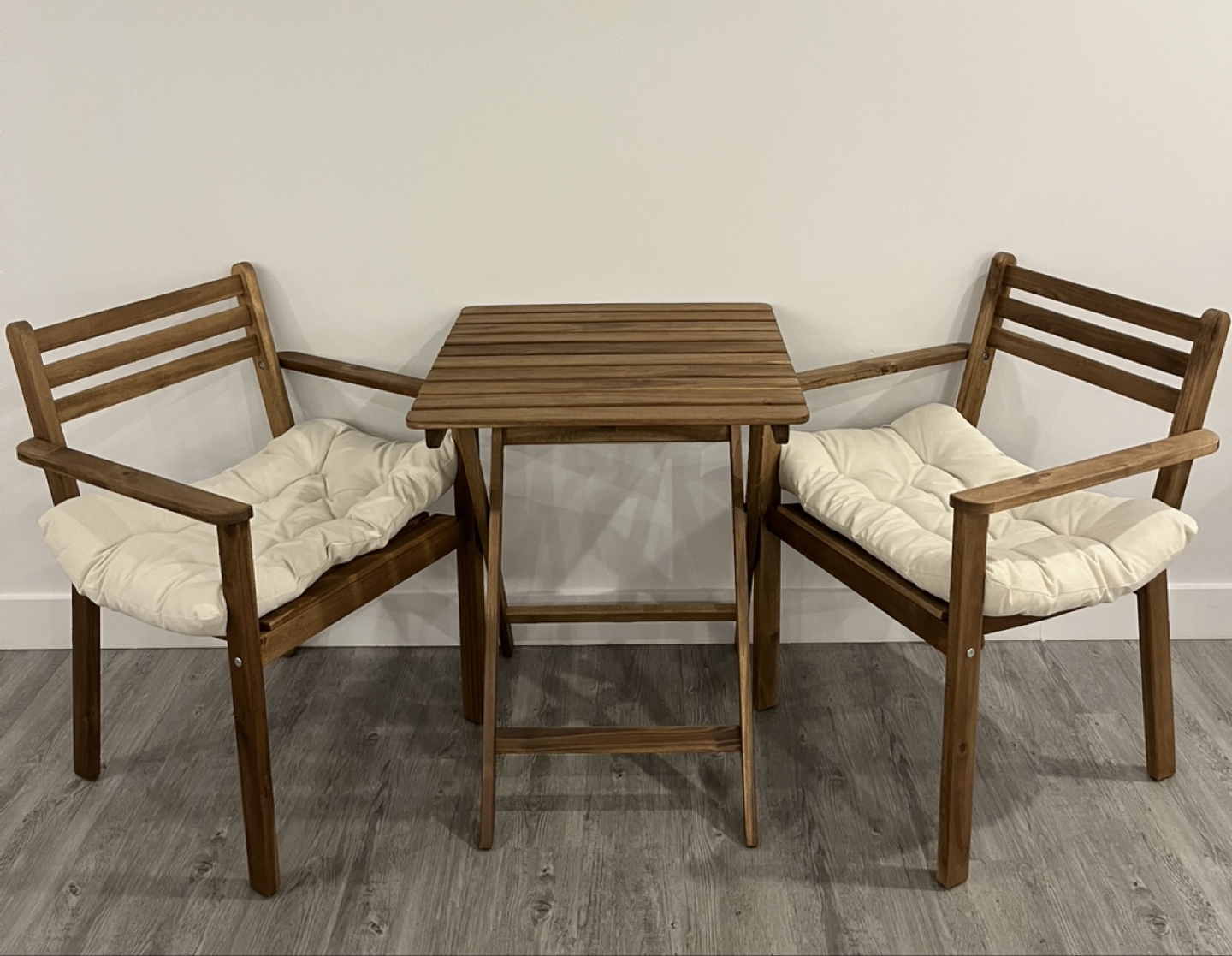 Wood outdoor Table and Chairs Set