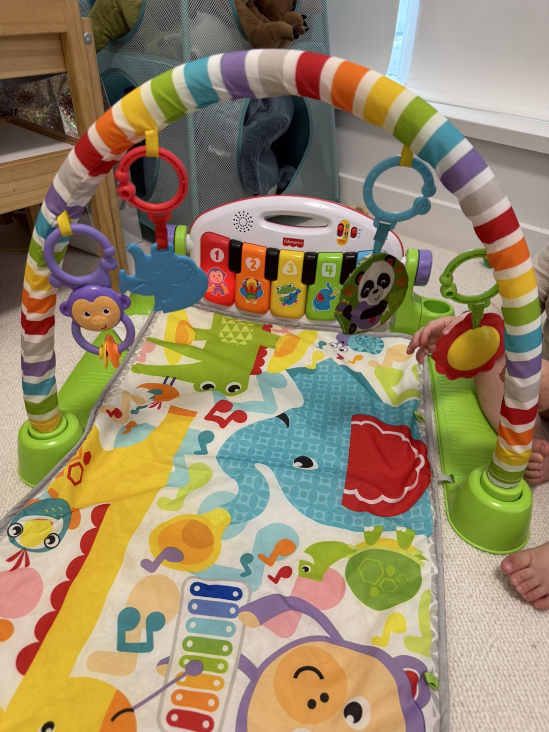 Fisher-Price Deluxe Kick & Play Piano Gym - photo 2