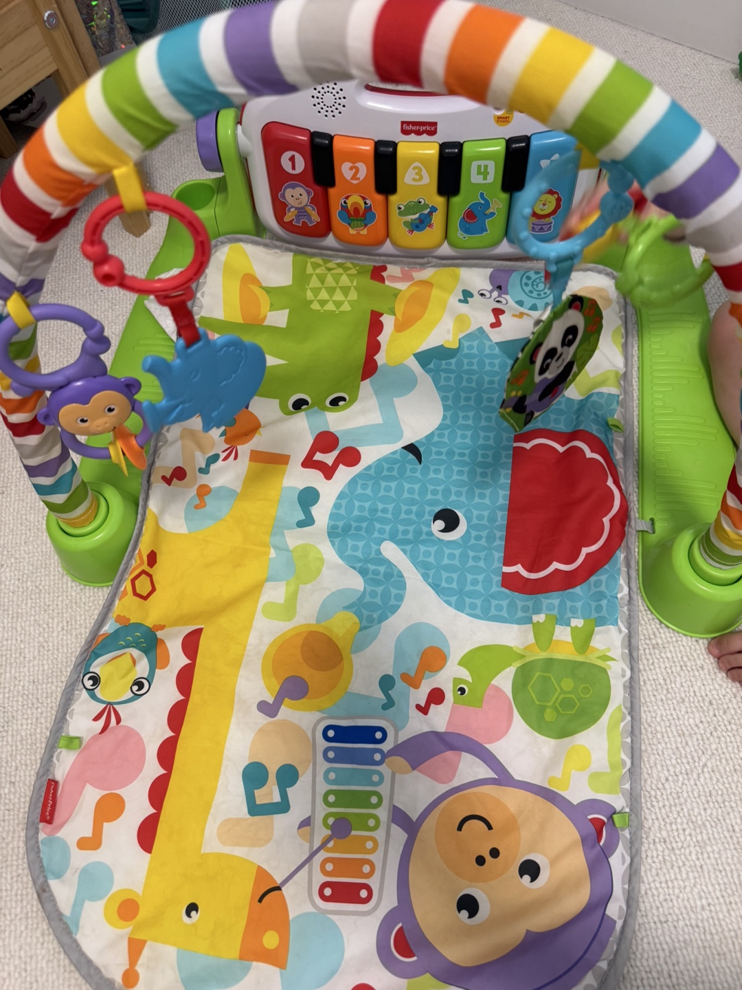 Fisher-Price Deluxe Kick & Play Piano Gym