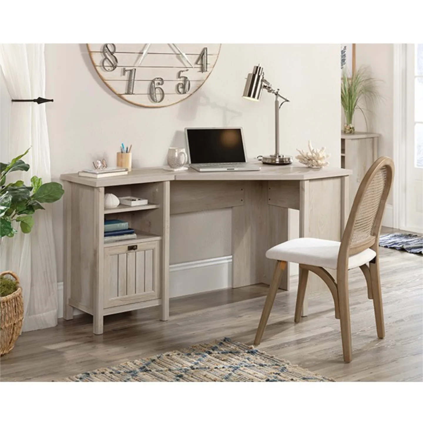 Brand New Solid Wood L-Shaped Corner Desk thumbnail