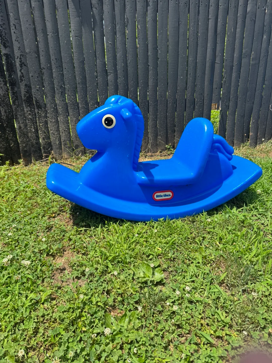 Little Tikes Blue Rocking Horse thumbnail