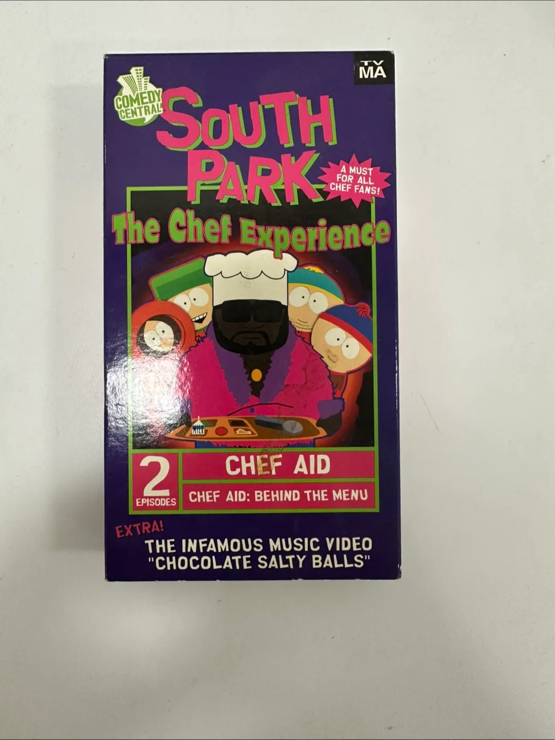 South Park: The Chef Experience VHS Tape thumbnail