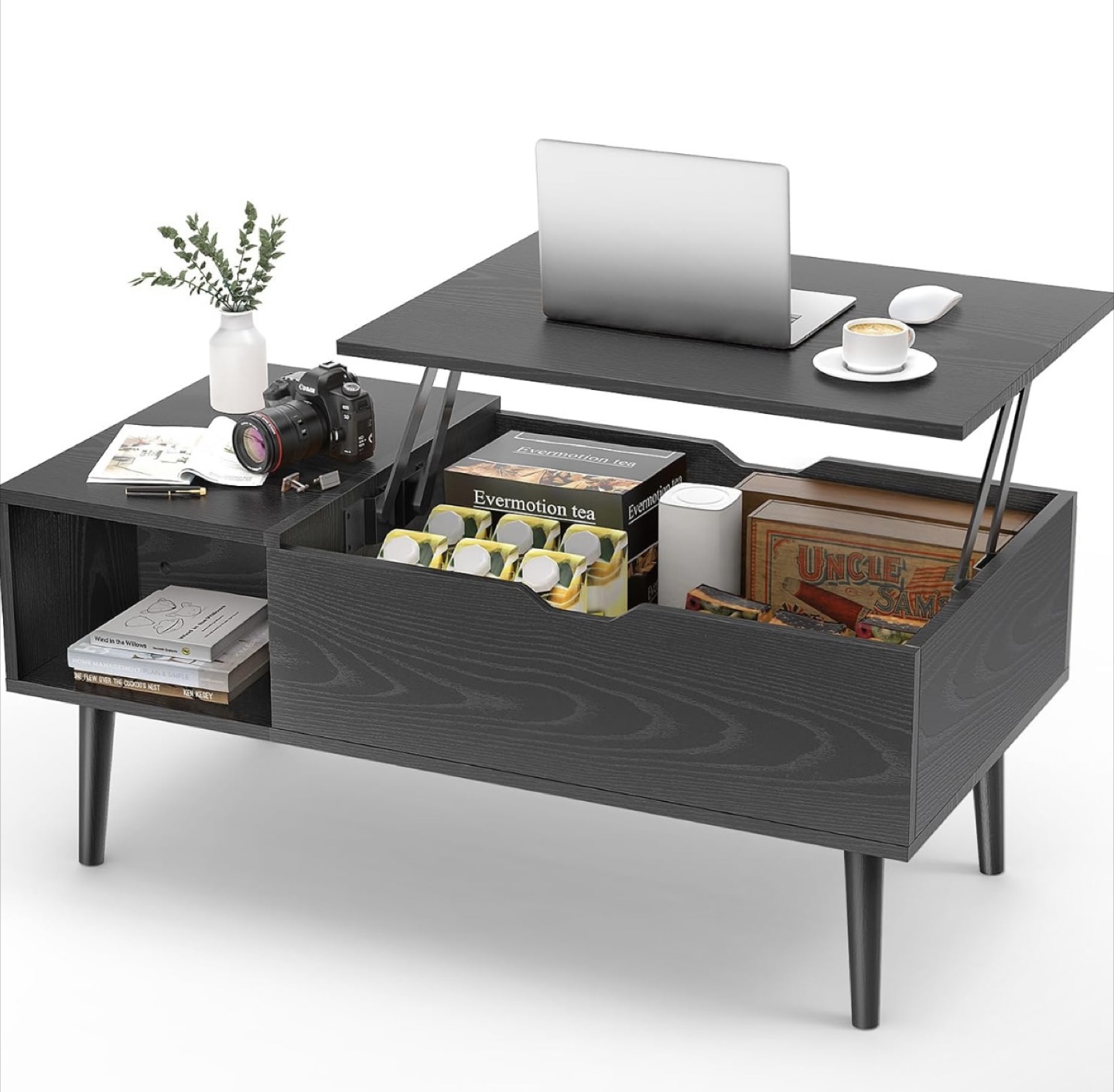 (Moving sale)Lift top Coffee Table with Storage