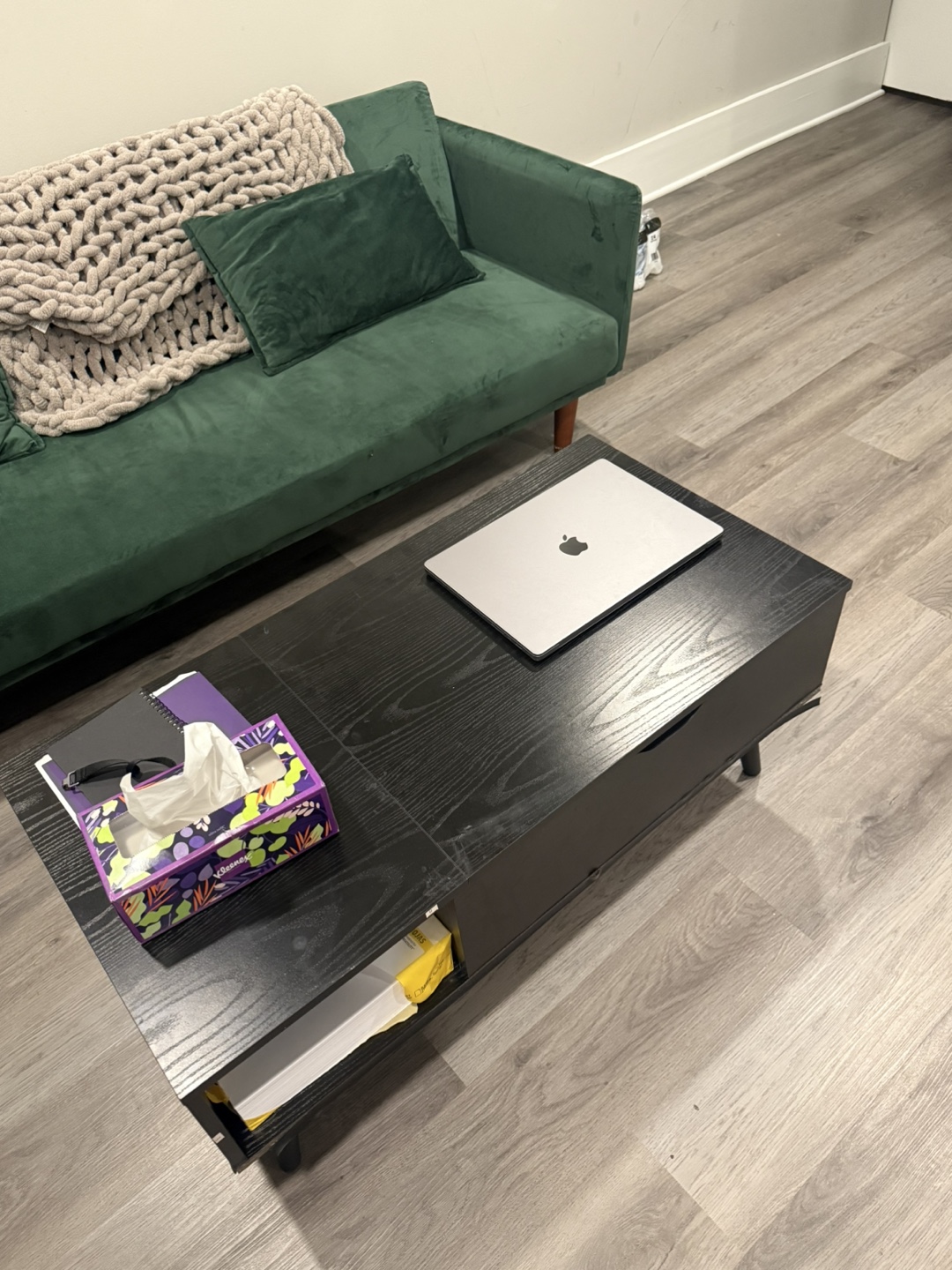 (Moving sale)Lift top Coffee Table with Storage - photo 2