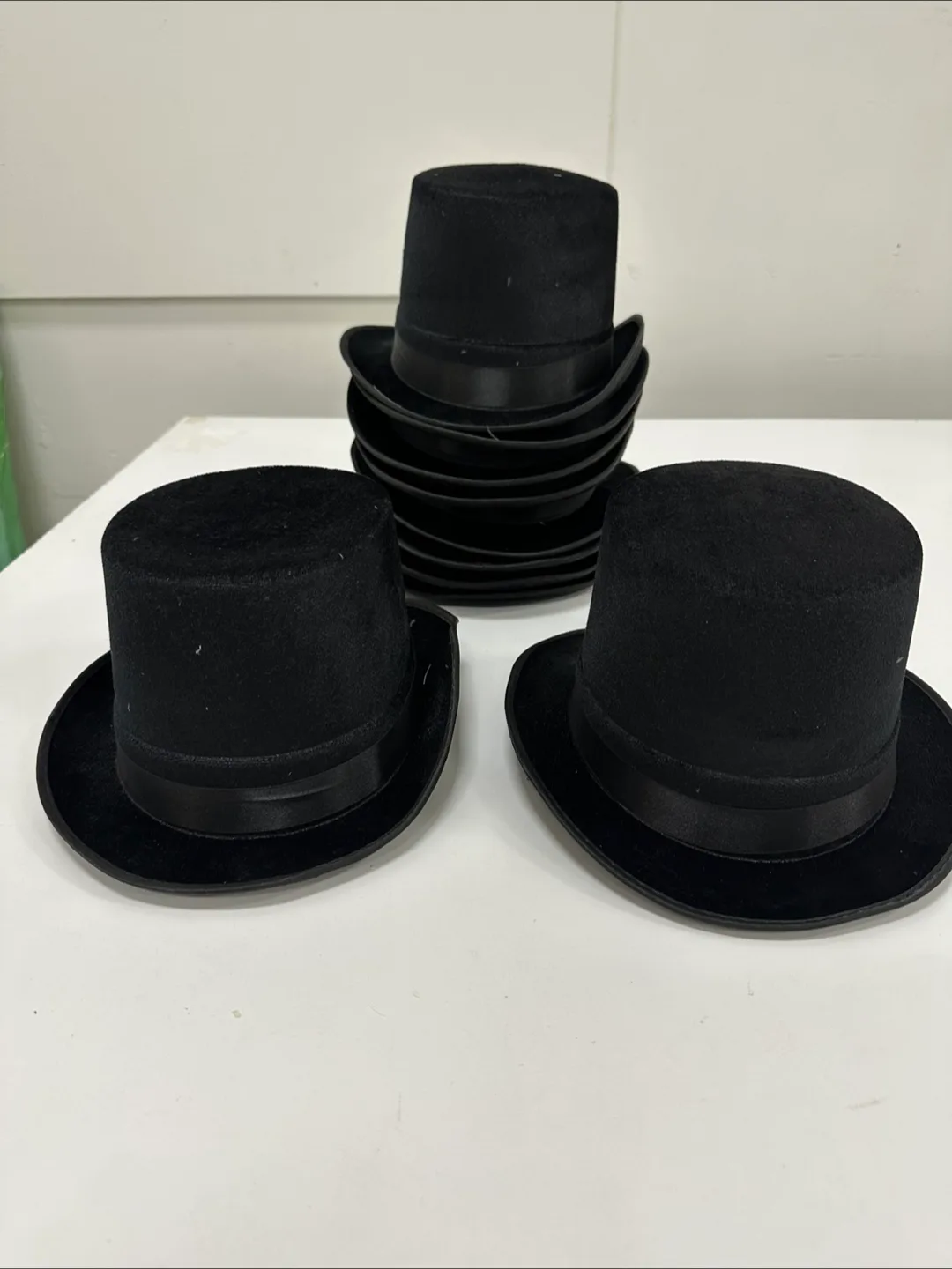 Black Felt Top Hats (9 available) thumbnail