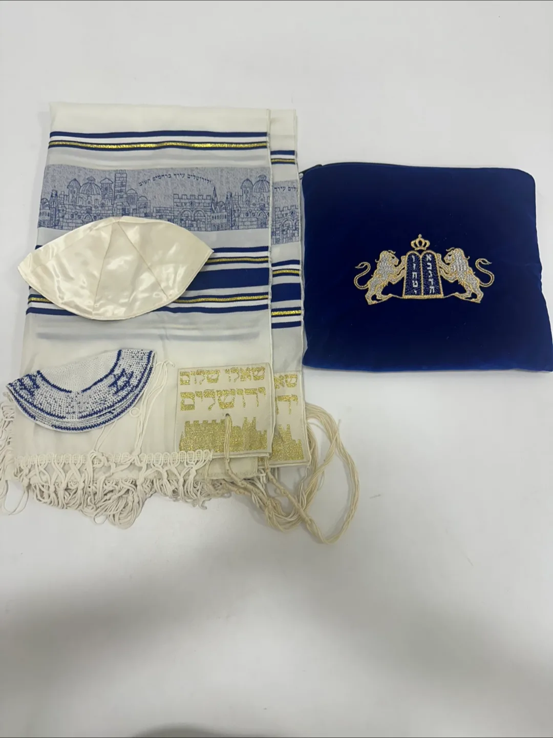 Tallit Prayer Shawl Set thumbnail