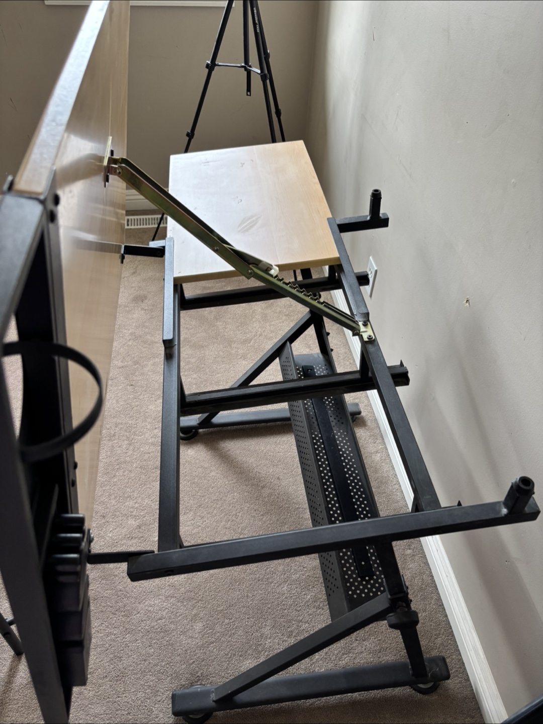 Adjustable Drafting Table with Stool - photo 3