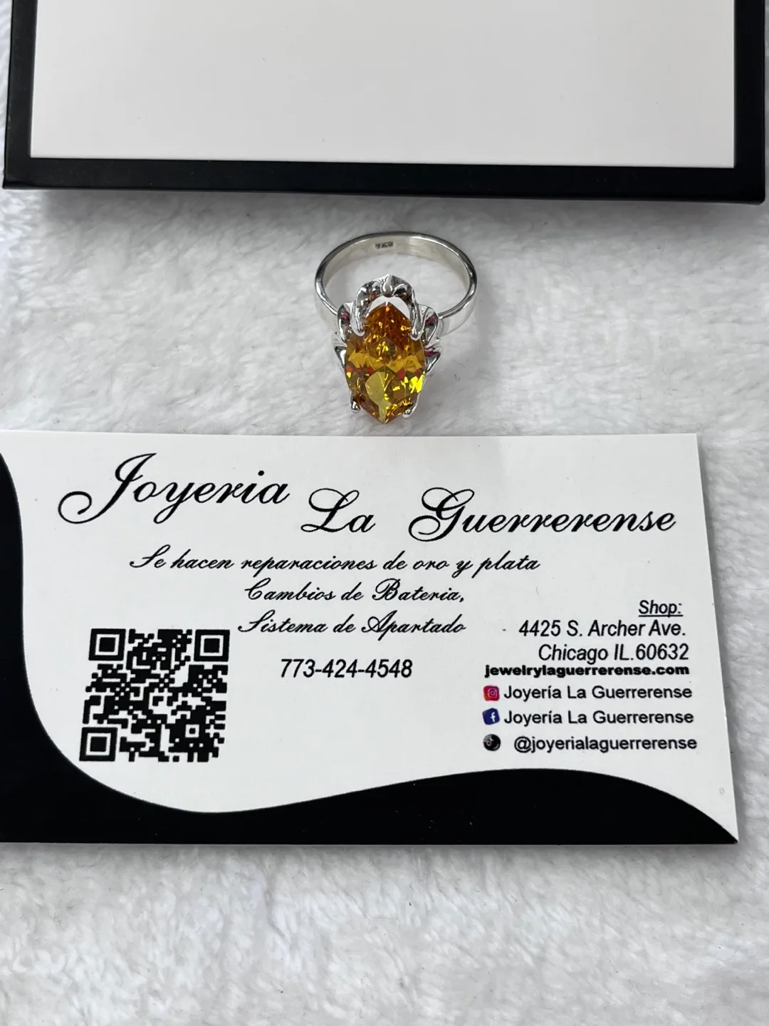 Joyería La Guerrerense Ring silver 9.25 thumbnail