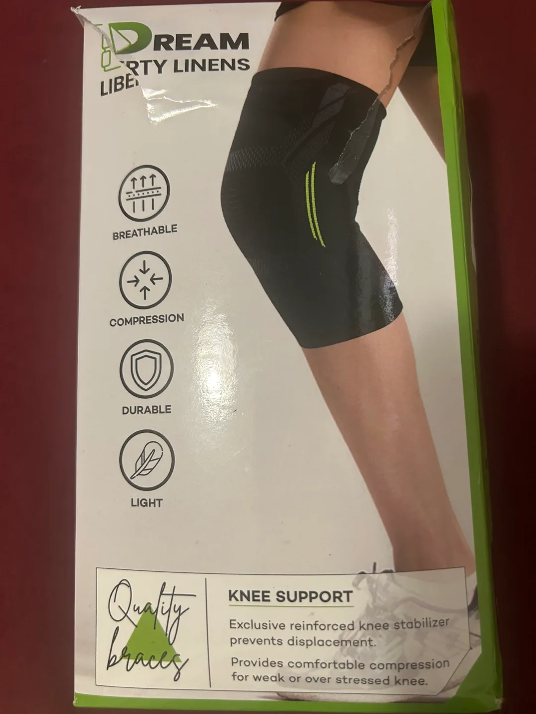 Dream Liberty Linens Knee Support Brace thumbnail
