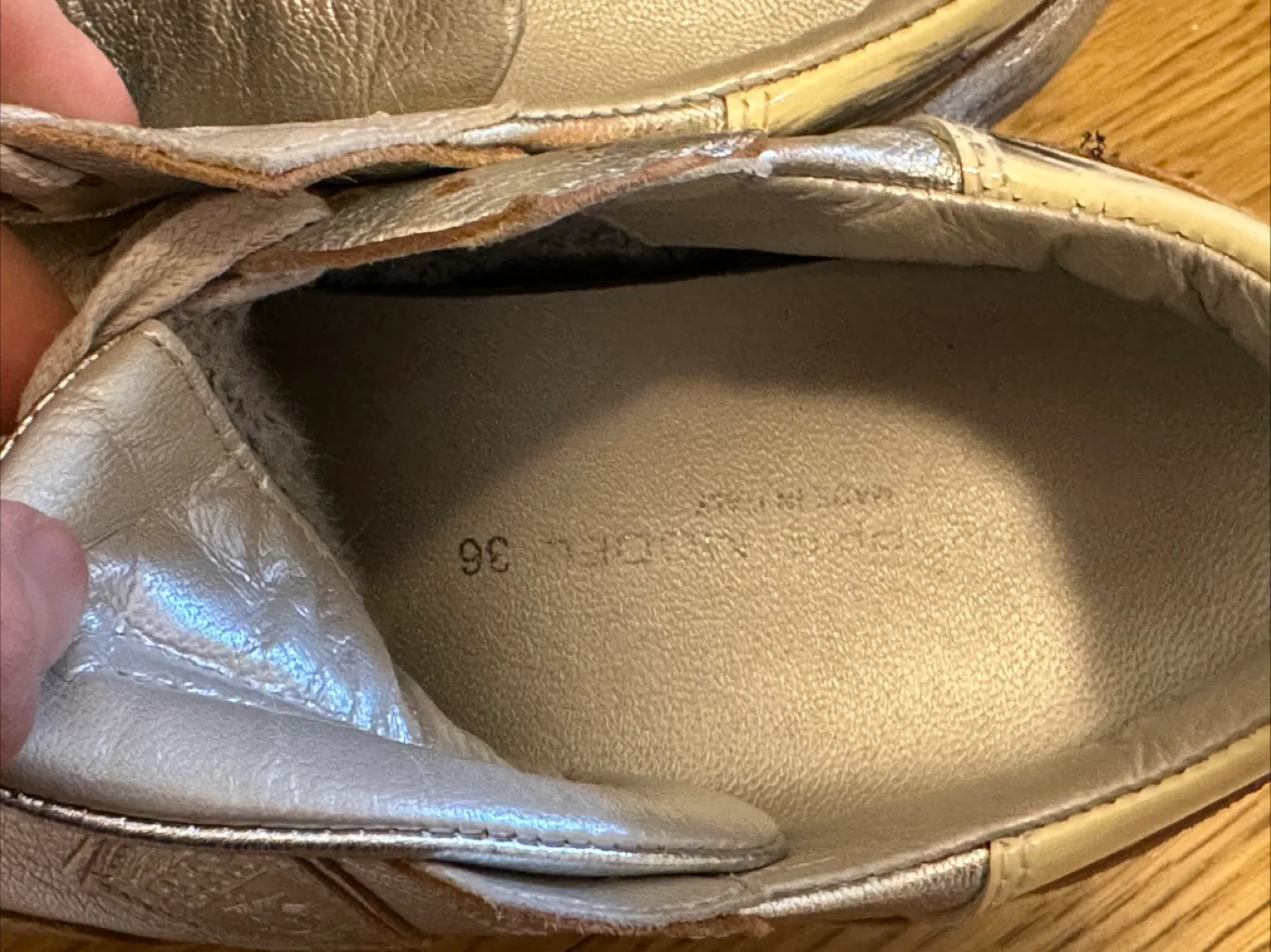 Philippe Model Paris Silver Sneakers Size 36 (us size6.5) image indicator(3)