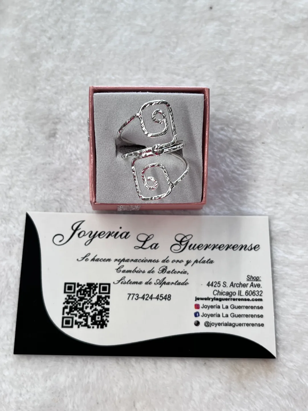 Joyeria La Guerrerense Silver Ring thumbnail