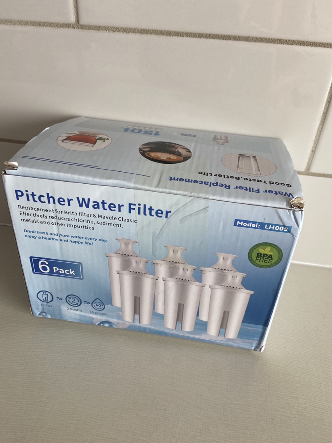 Pitcher Water Filter 6-Pack - Brita & Mavele Classic - photo 4