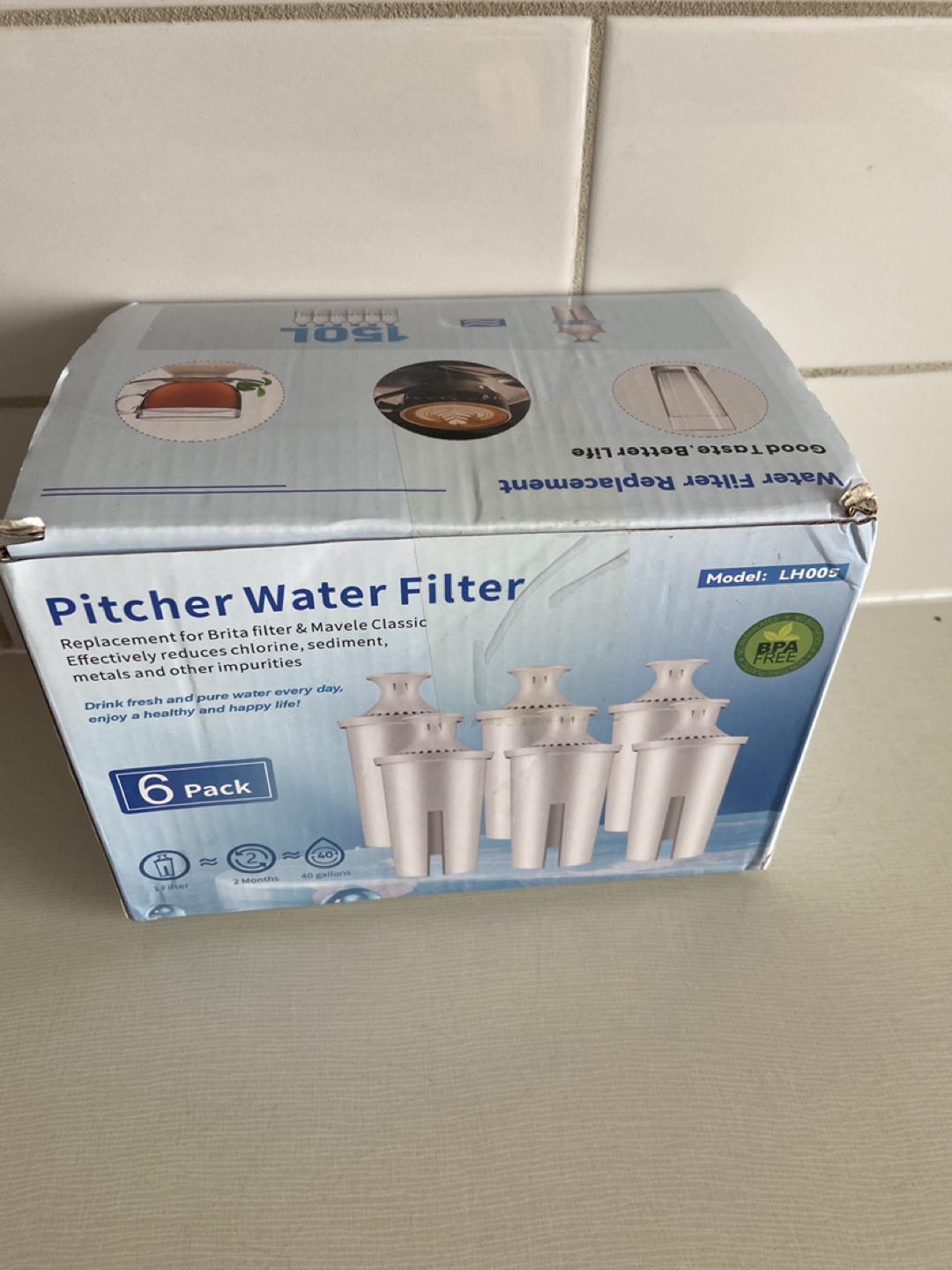 Pitcher Water Filter 6-Pack - Brita & Mavele Classic - photo 3
