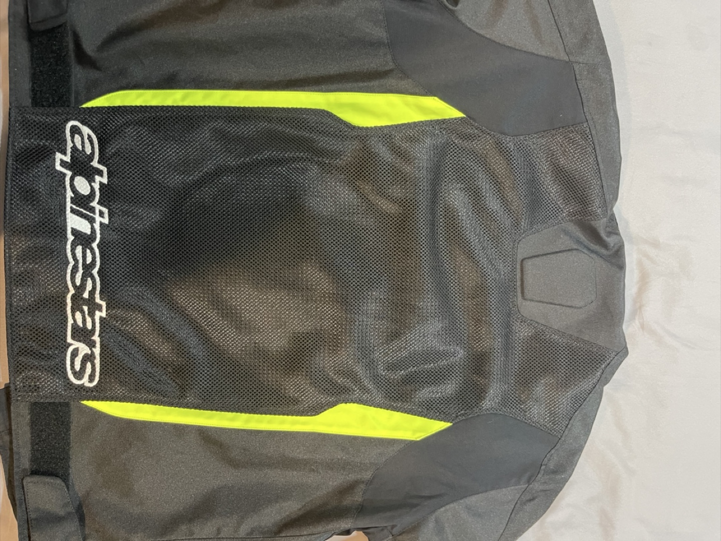 Alpinestars Black/Neon Yellow Motorcycle Jacket - photo 3