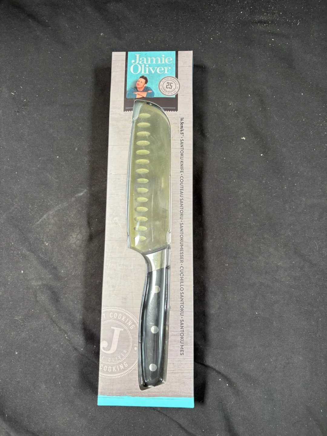 🇨🇦Jamie Oliver 6.5" Santoku Knife - New in Box thumbnail