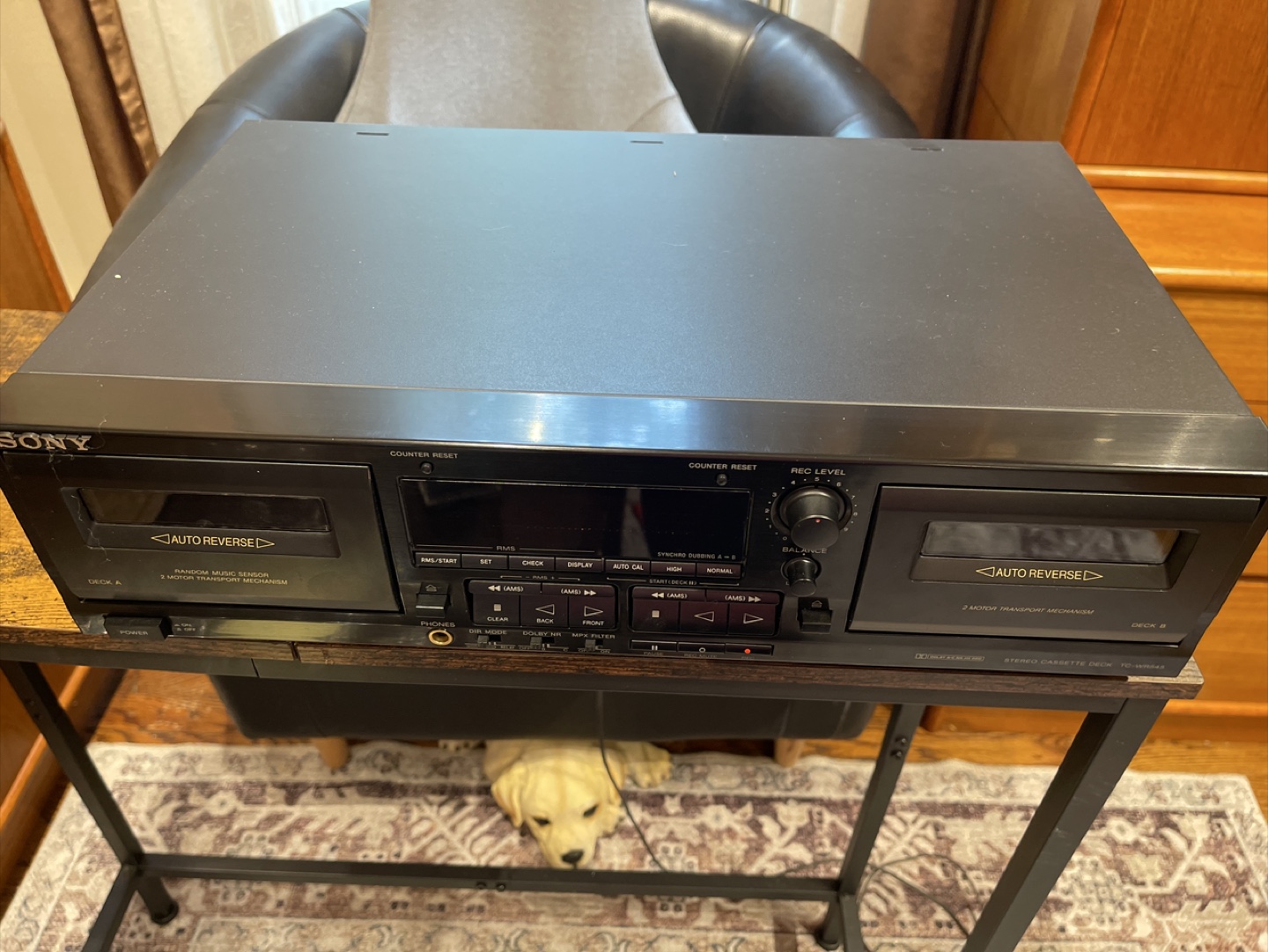 Sony TC-WR545 Stereo Double Cassette Deck - photo 2