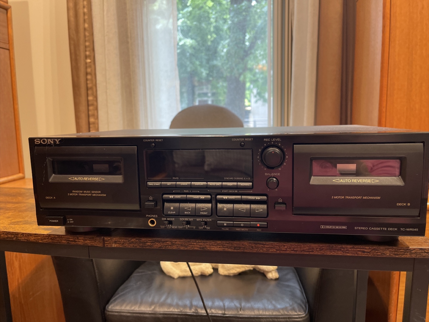 Sony TC-WR545 Stereo Double Cassette Deck