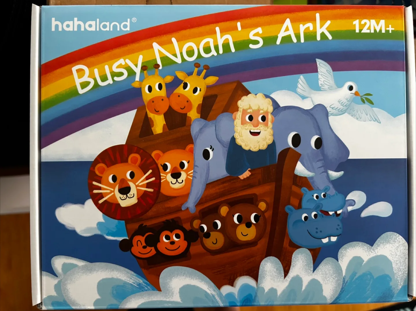 New Hahaland Noah's Ark Busy Book for Toddlers 12m+ thumbnail