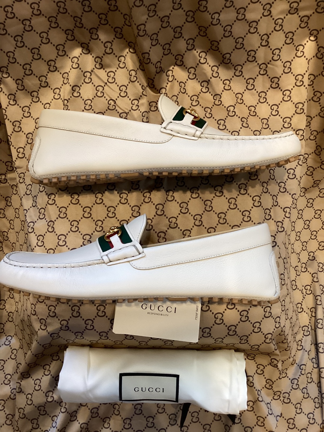 Gucci White Leather Loafers - photo 4