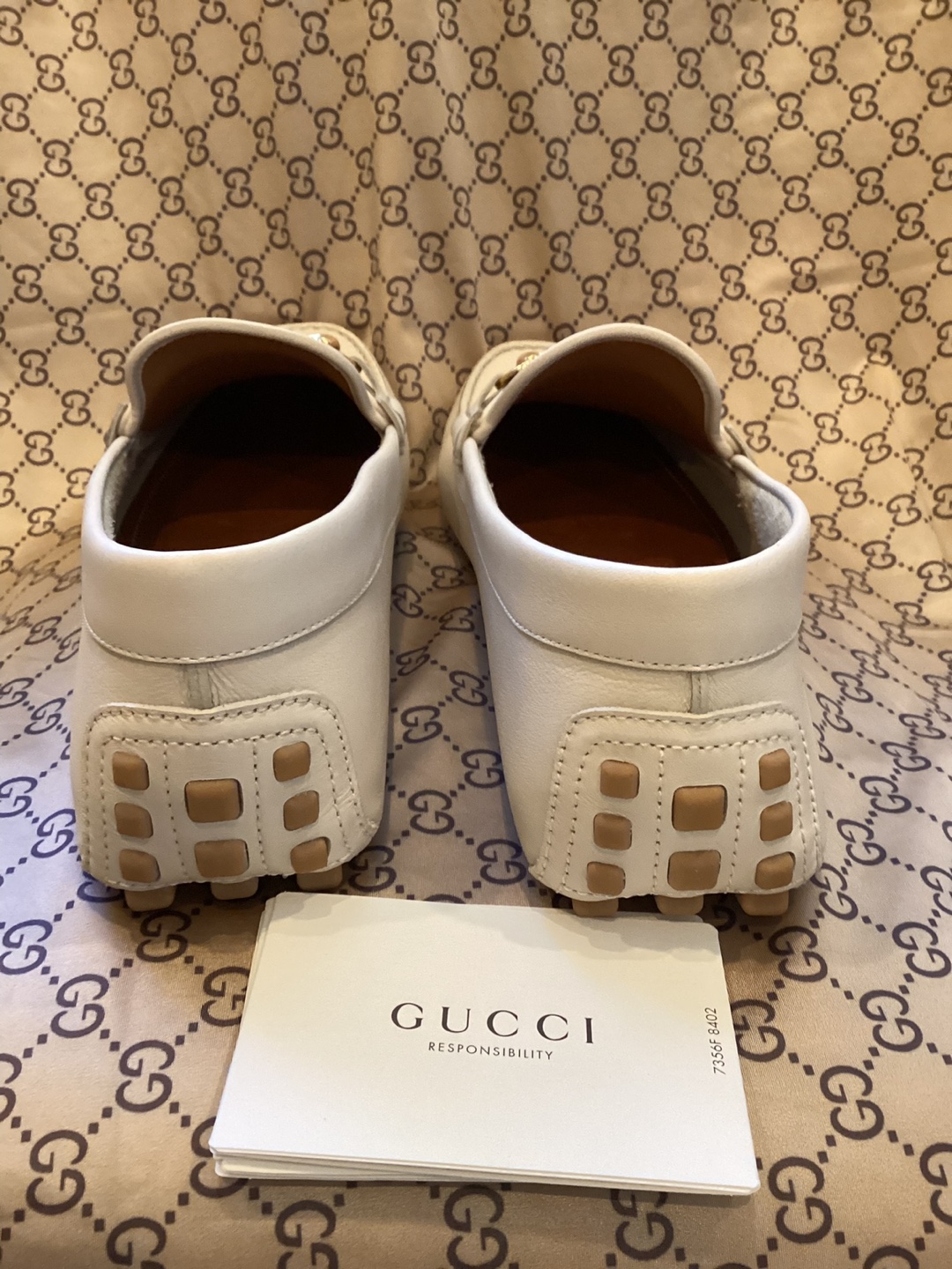 Gucci White Leather Loafers - photo 3