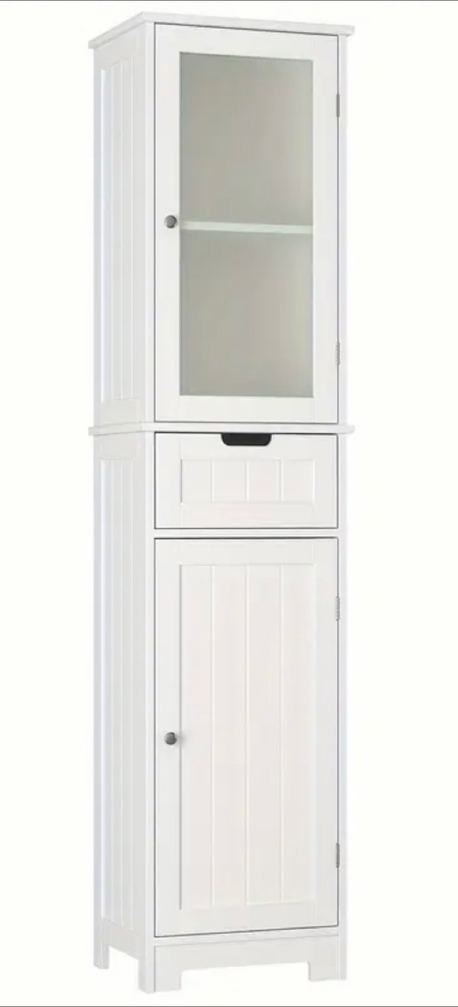 Slim bathroom/kitchen storage cabinet - photo 4