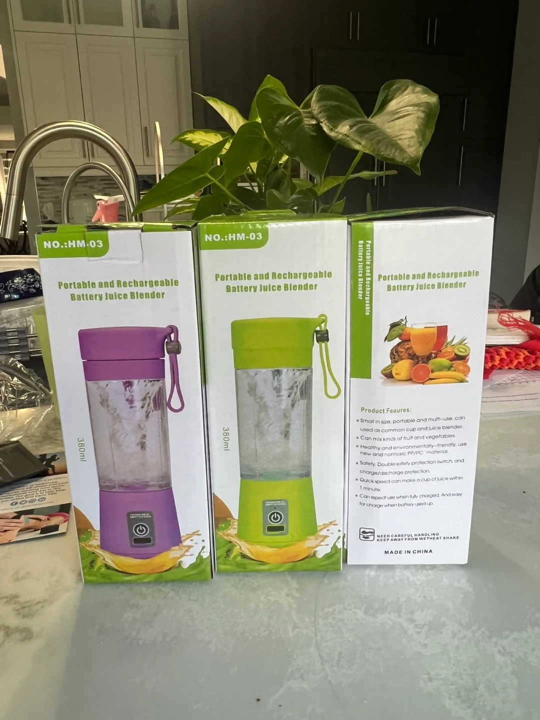 Portable USB Juicer Blender image indicator(5)