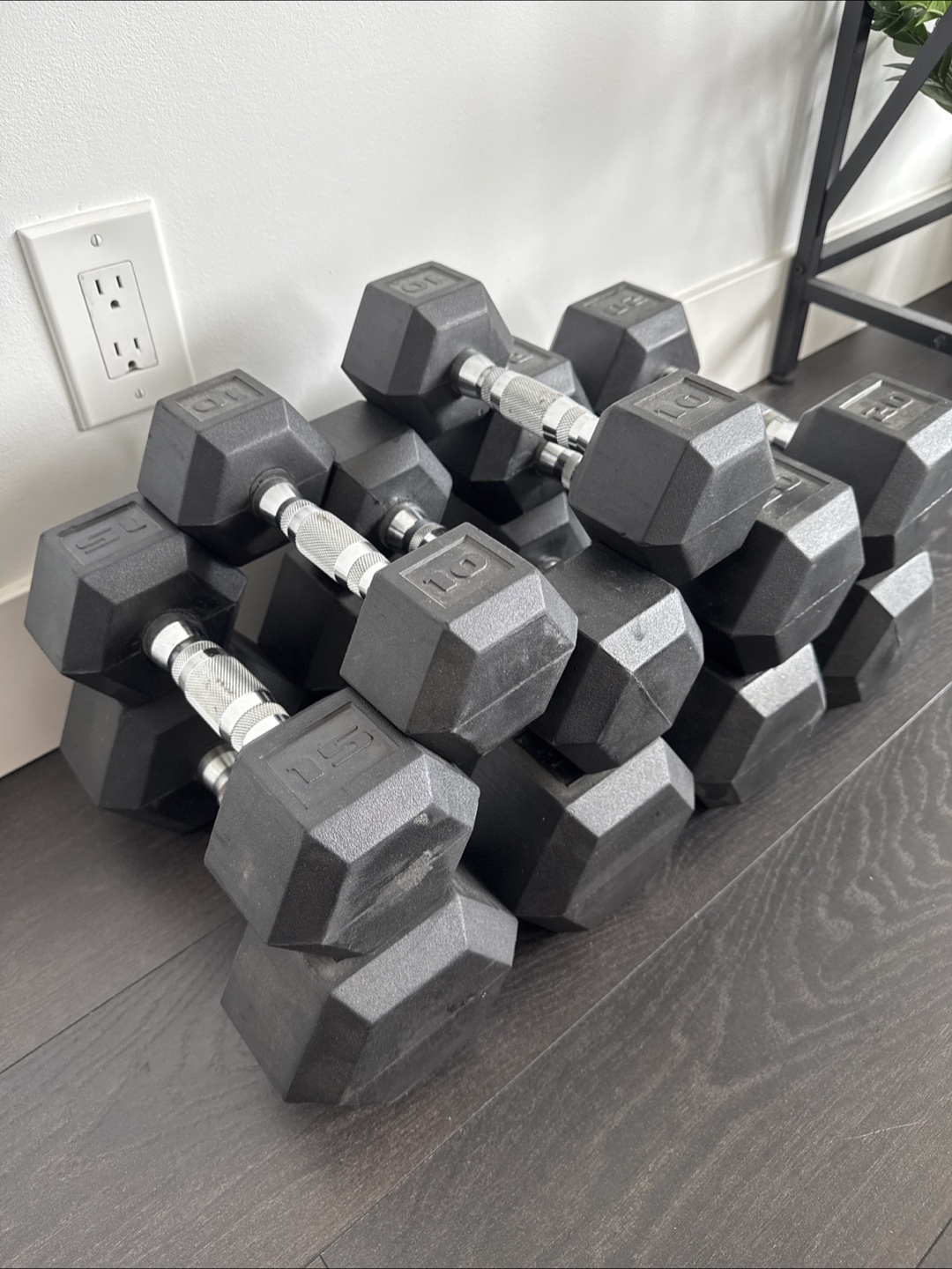 Dumbbell Set - 5, 10, 15, 20, 25, 30lbs - photo 3