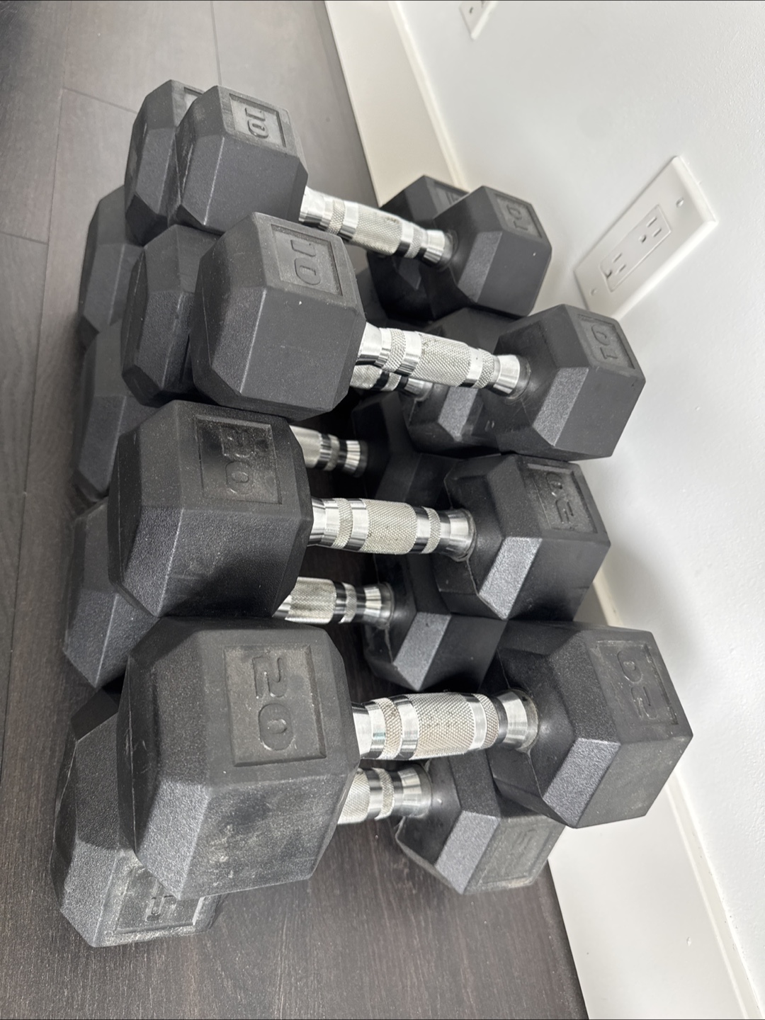 Dumbbell Set - 5, 10, 15, 20, 25, 30lbs - photo 2