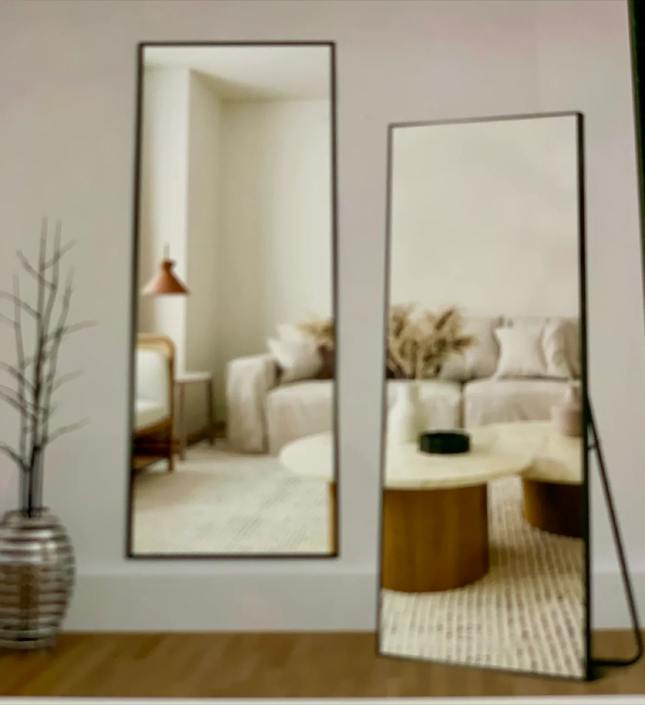 Full Length Standing Mirror, 47" x 16" thumbnail