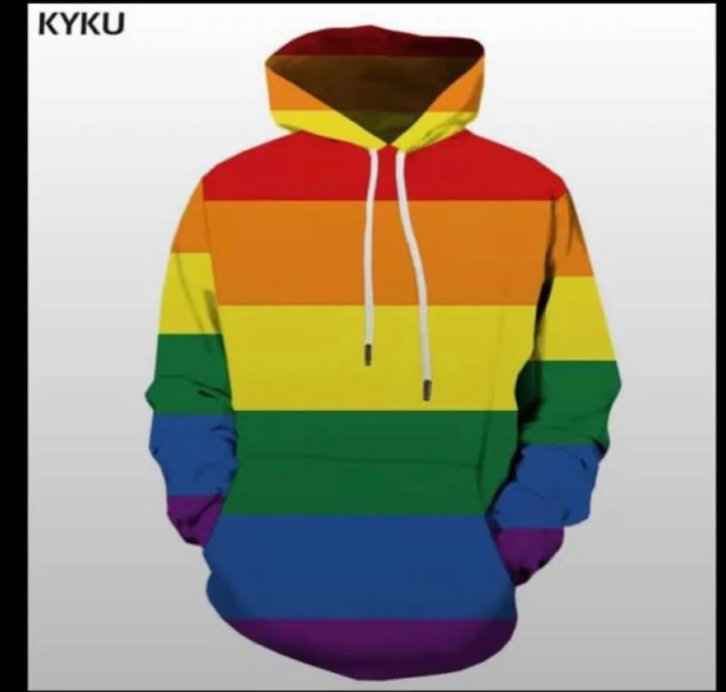 KYKU Rainbow Pride Hoodie thumbnail
